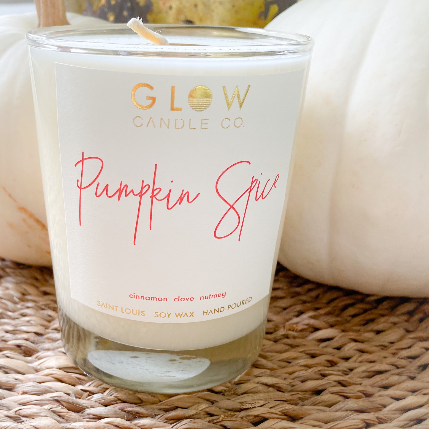 GLOW Pumpkin Pie Spice Candle