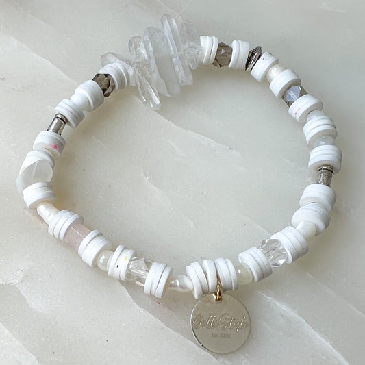 Crystal Quartz Friendship Bracelet - BelleStyle