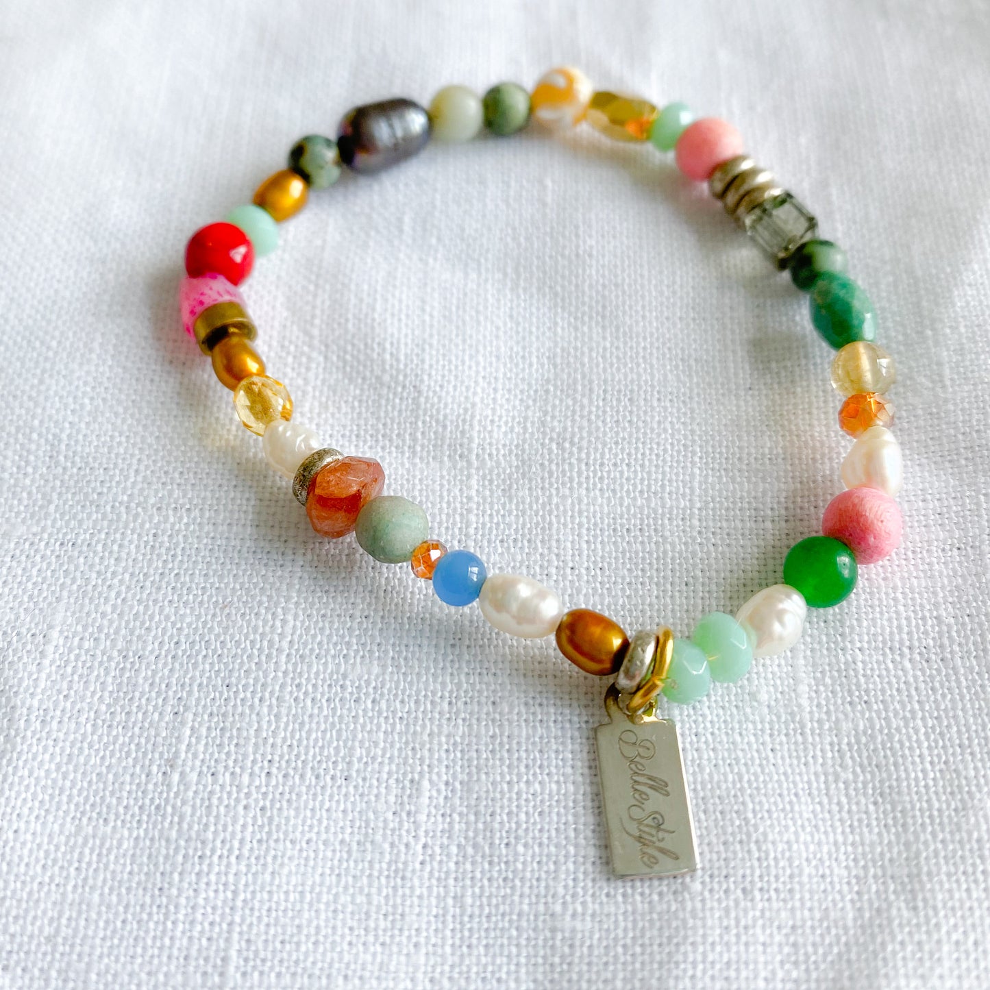 Freshwater Pearl Bracelet Little Girl - BelleStyle