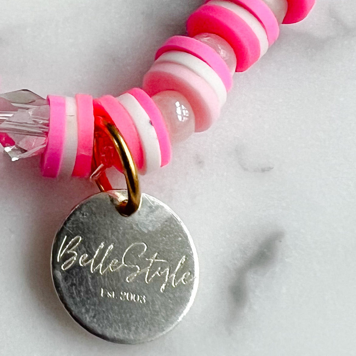 ENERGY Friendship Bracelet Pink - BelleStyle