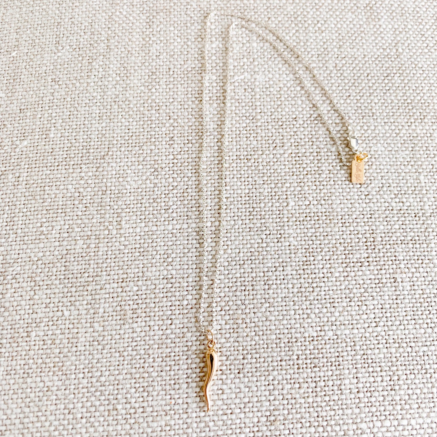 Italian Horn Necklace - BelleStyle