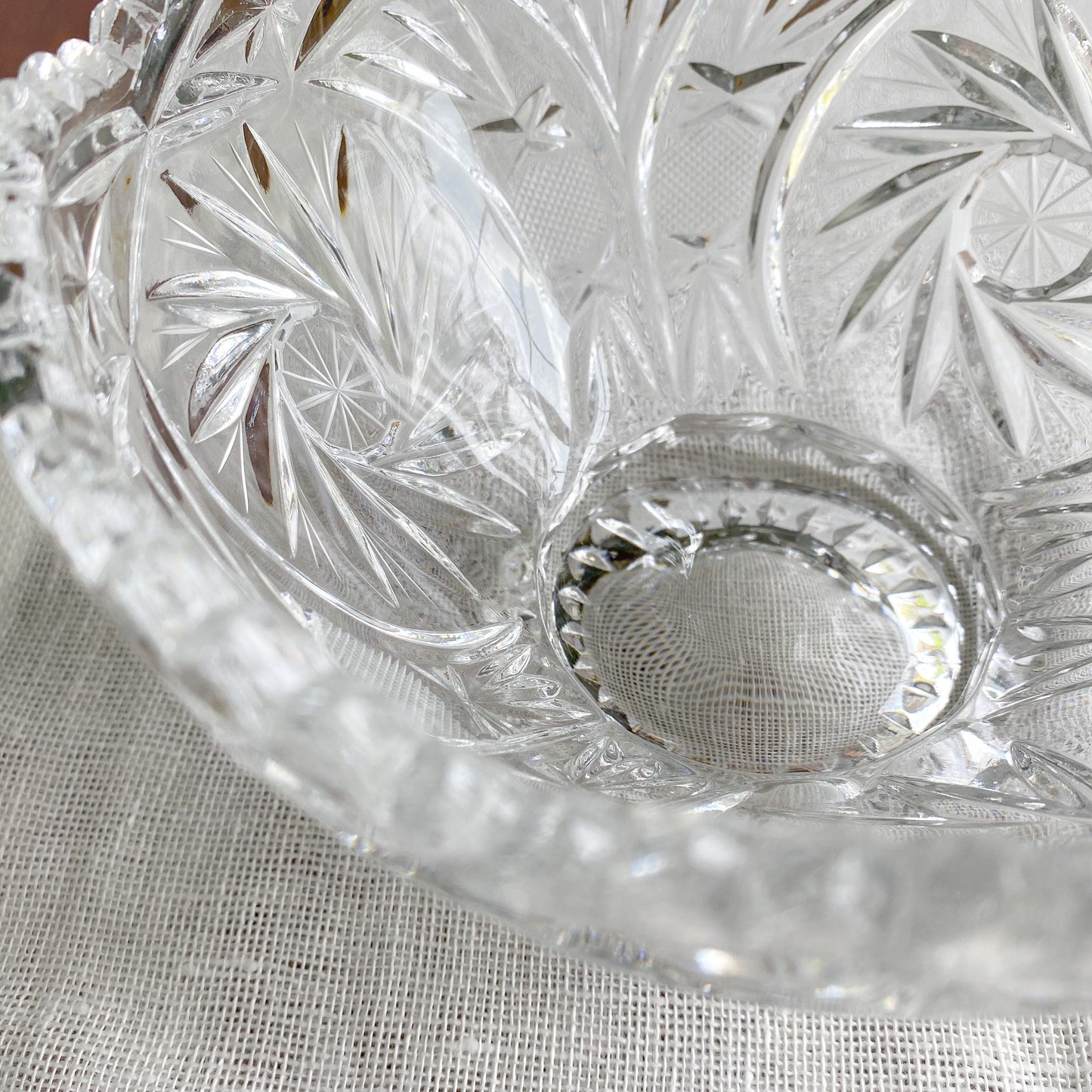 Logan Sustainable Crystal Bowl - Bellestyle