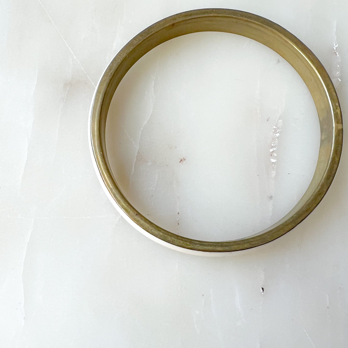 Bone and Brass Vintage Sustainable Bracelet - BelleStyle