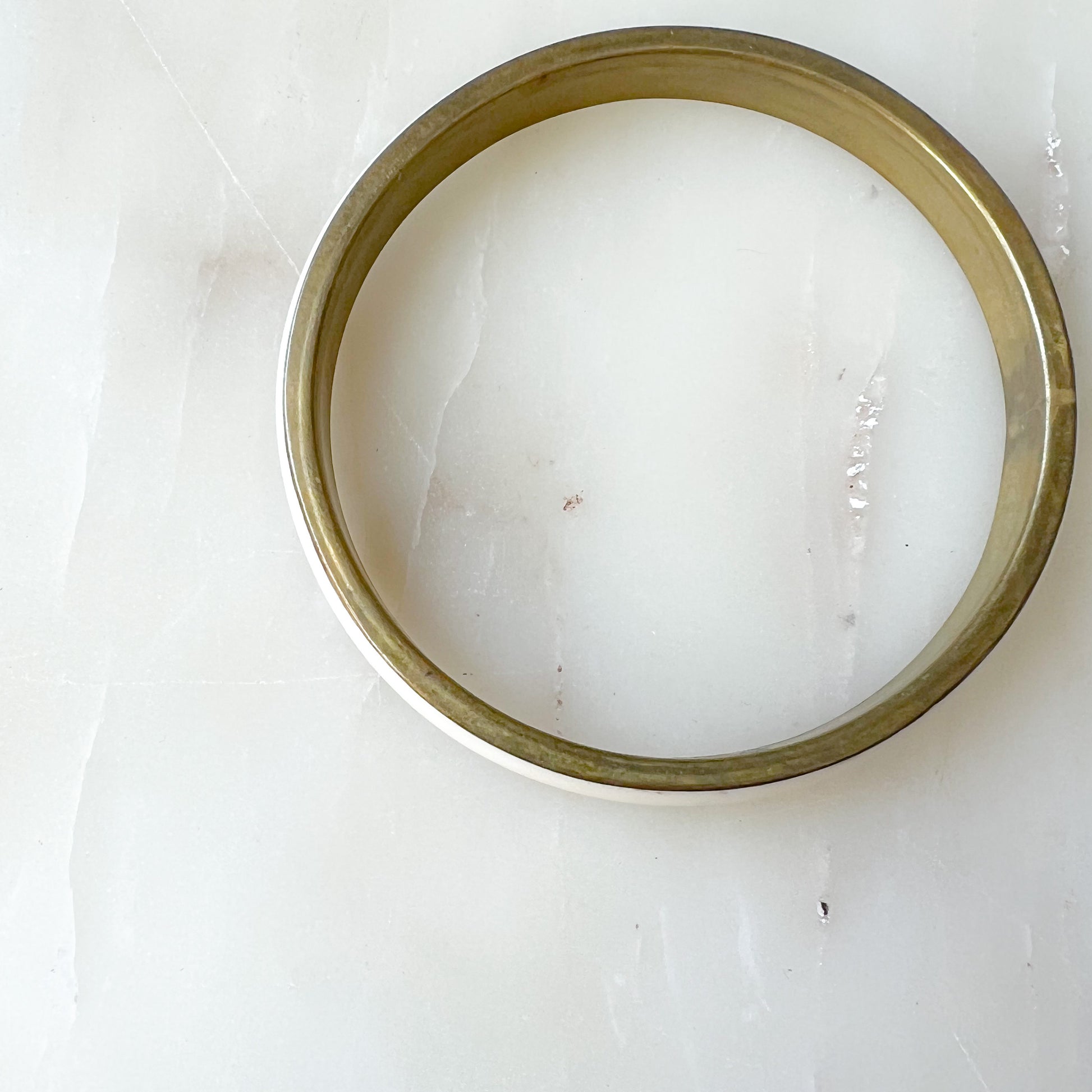 Bone and Brass Vintage Sustainable Bracelet - BelleStyle