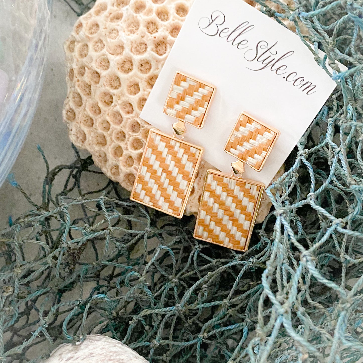 Hale Raffia Earrings - BelleStyle