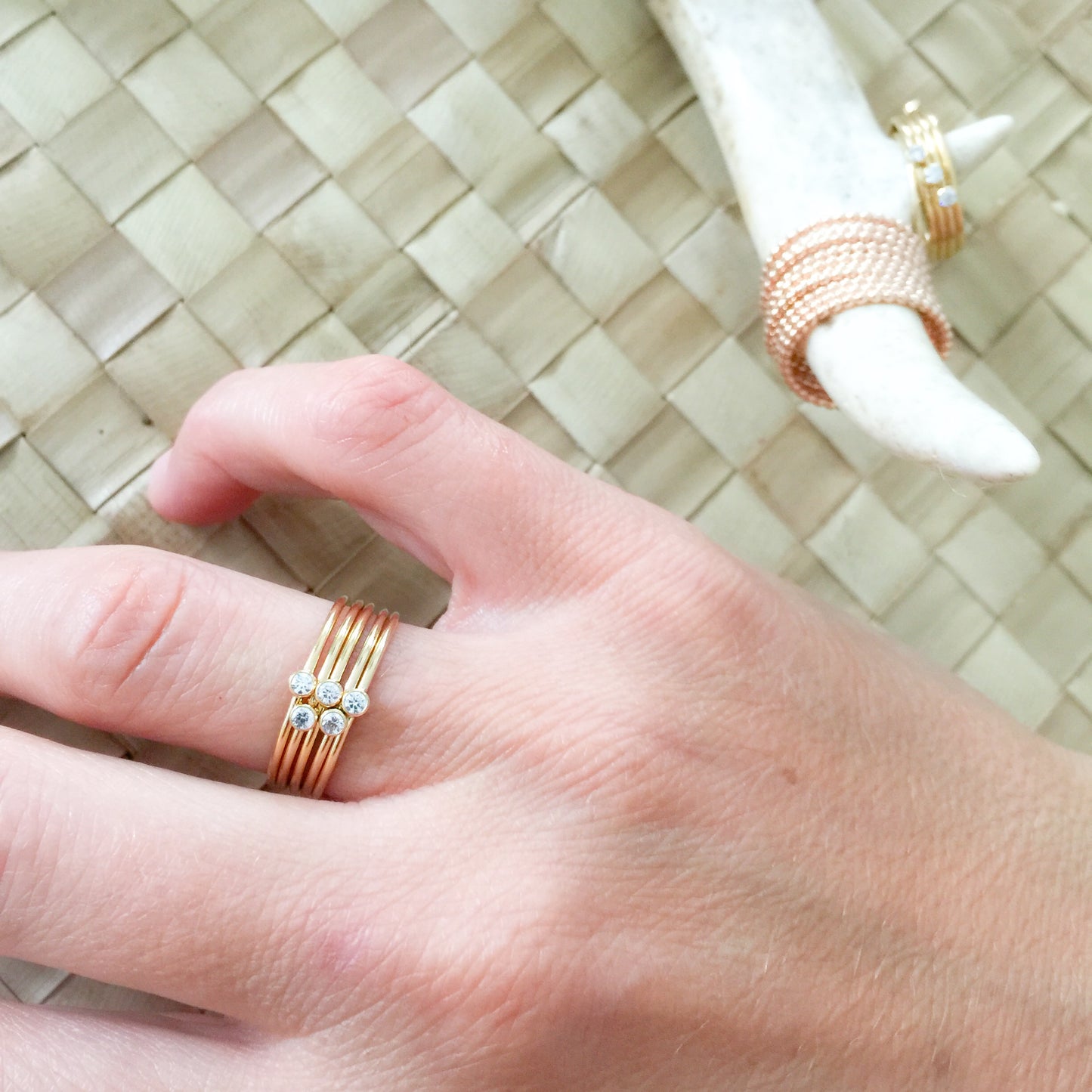 Carter Clear Ring - BelleStyle