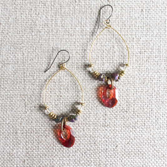 Ruby Earrings - BelleStyle
