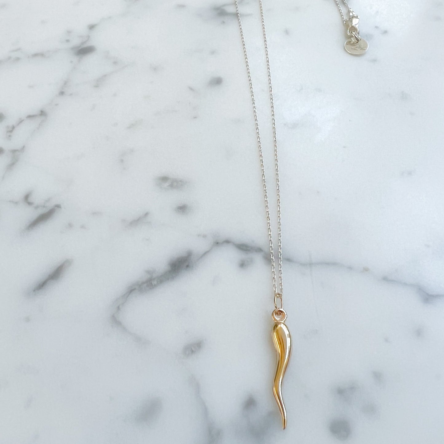 Italian Horn Necklace - BelleStyle