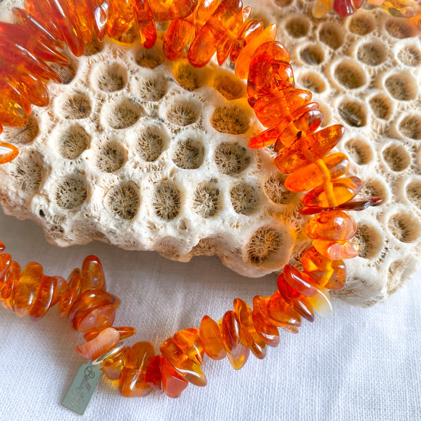Amber Nugget Unisex Bracelet - BelleStyle