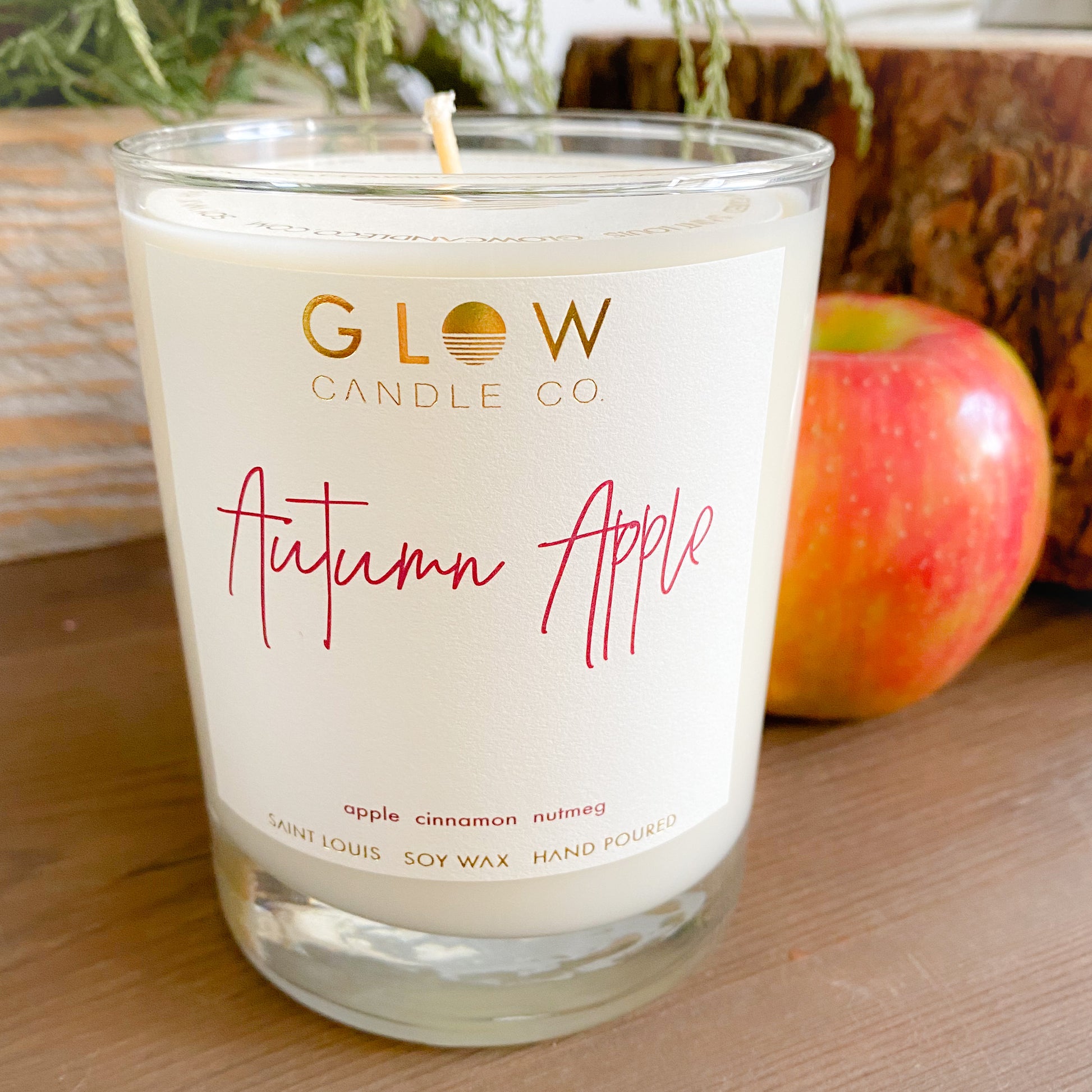 GLOW Autumn Apple Candle