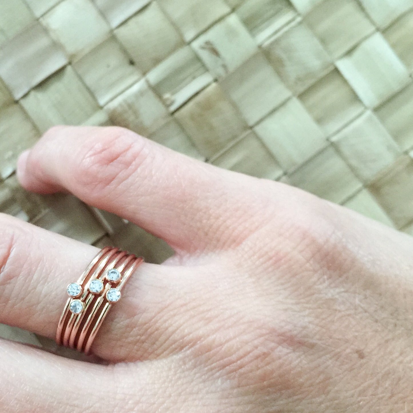 Carter Clear Ring - BelleStyle