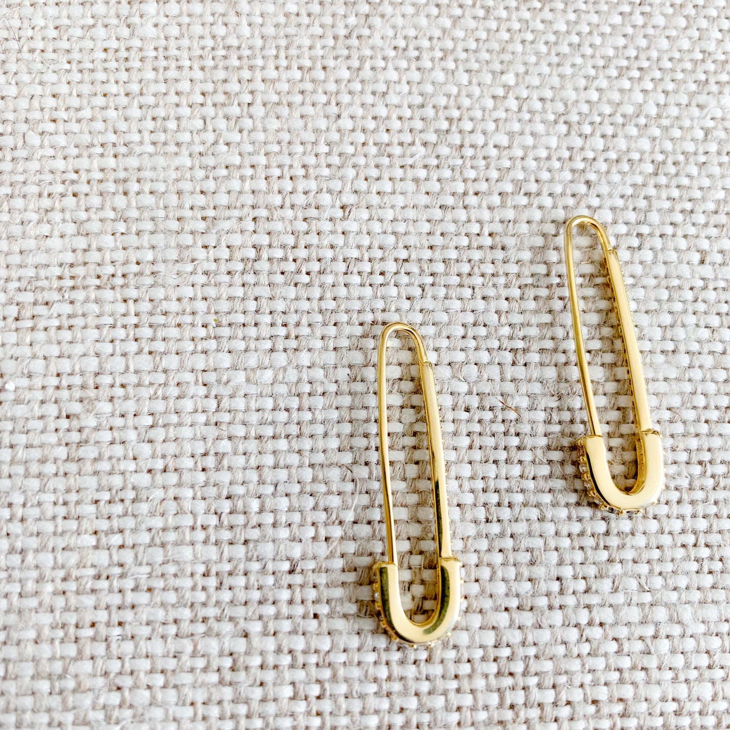 Safety Pin Earrings - BelleStyle