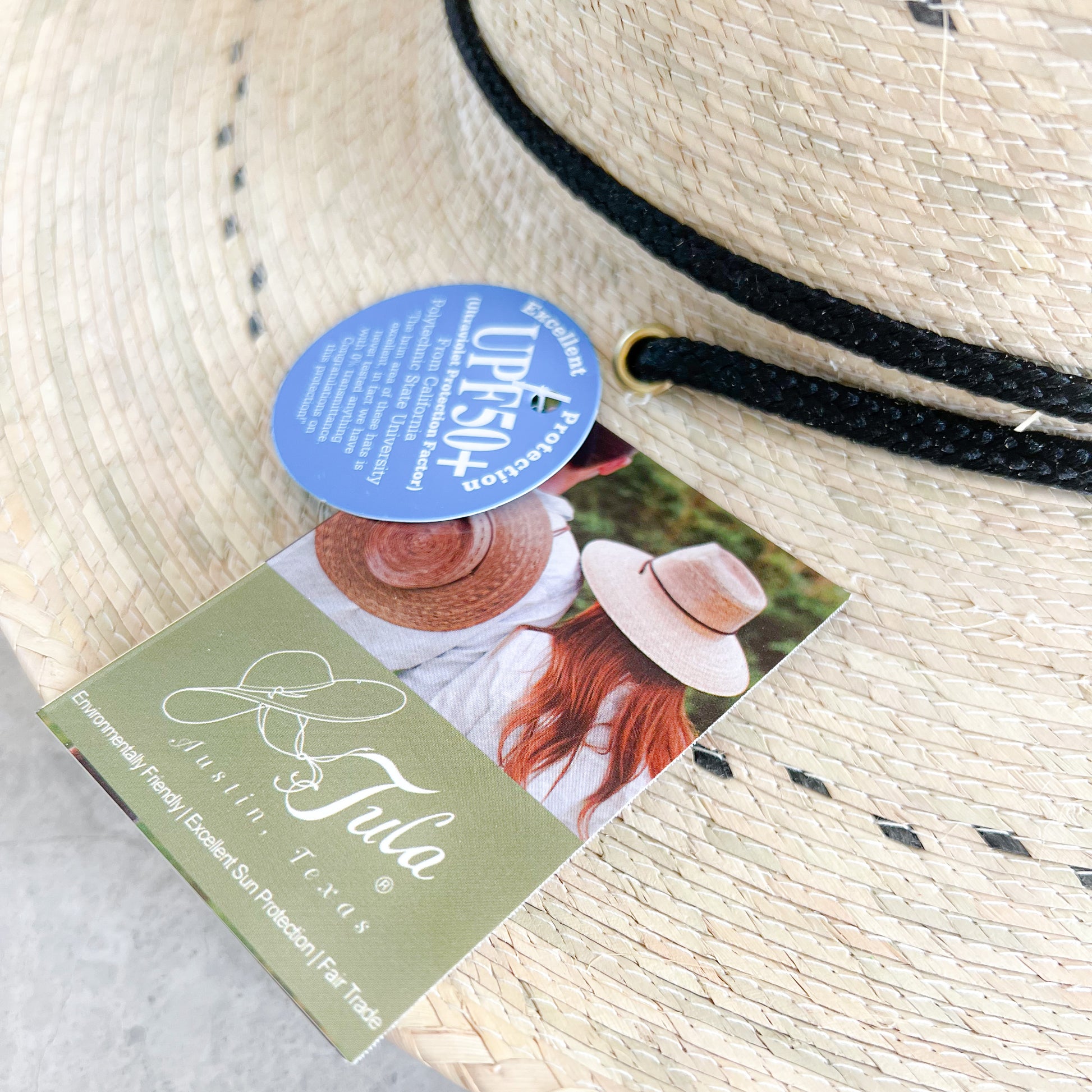 Tula Pecos Fine Palm Hat - BelleStyle