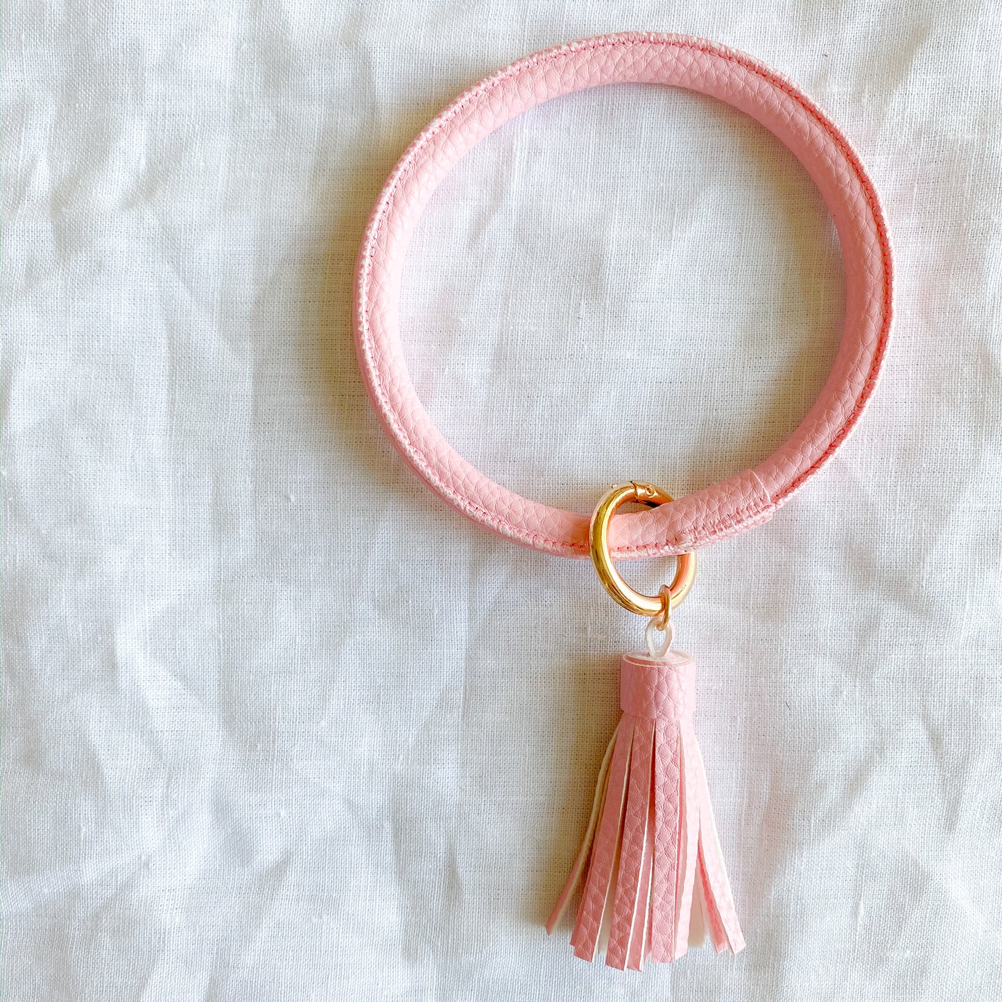 Vegan Tassel Keychain Bracelet - BelleStyle