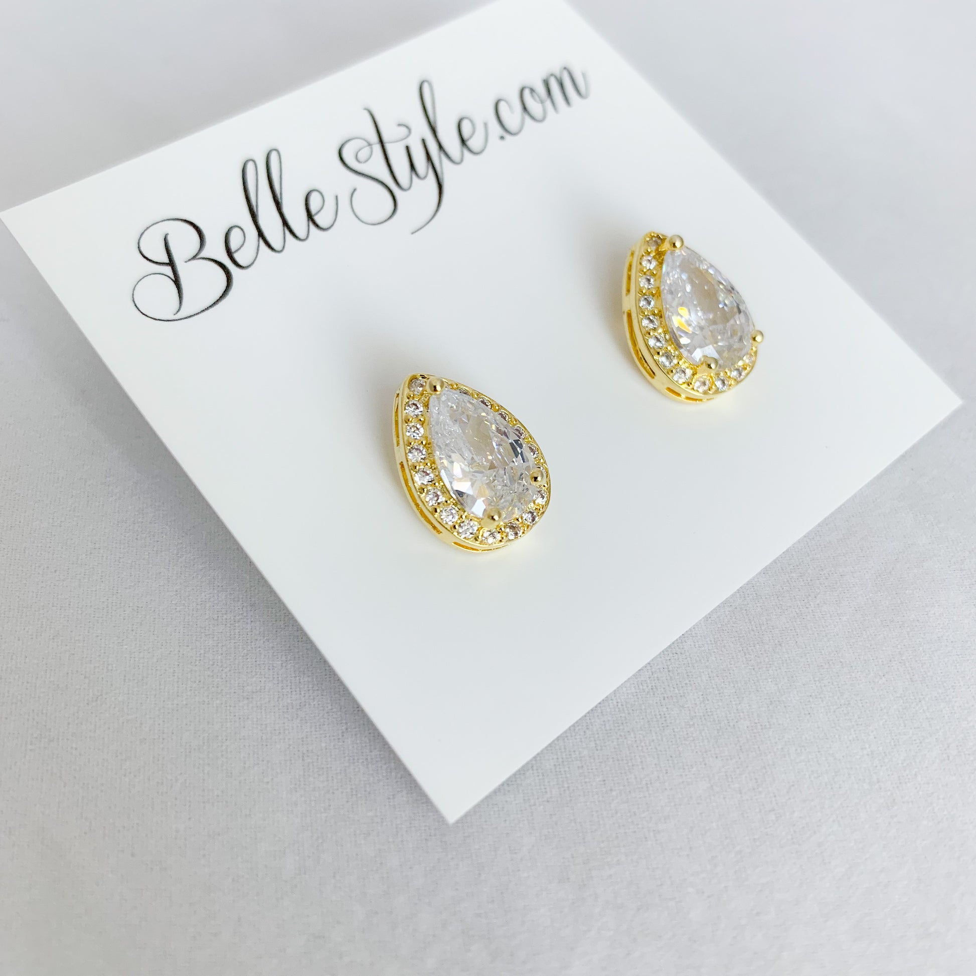 Teardrop Earrings - BelleStyle