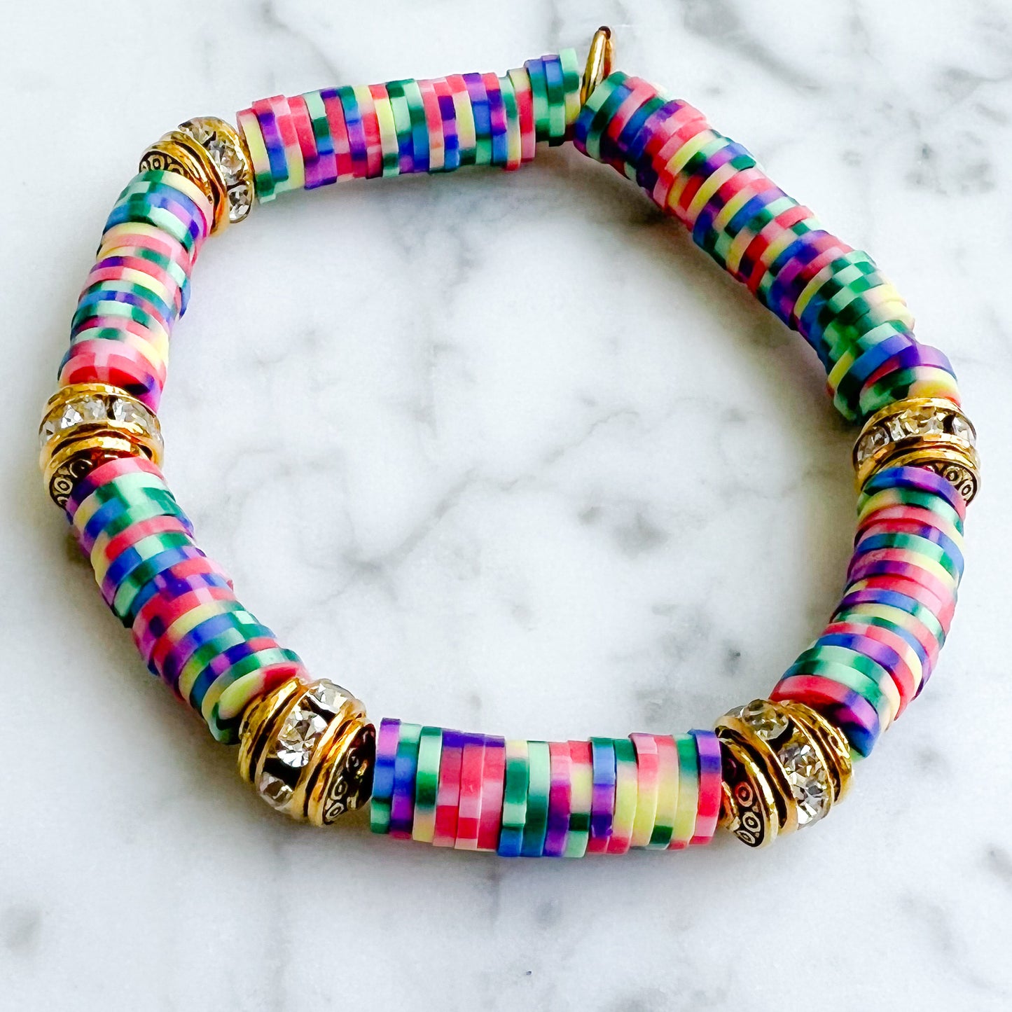 Rainbow Tech Friendship Bracelet - BelleStyle