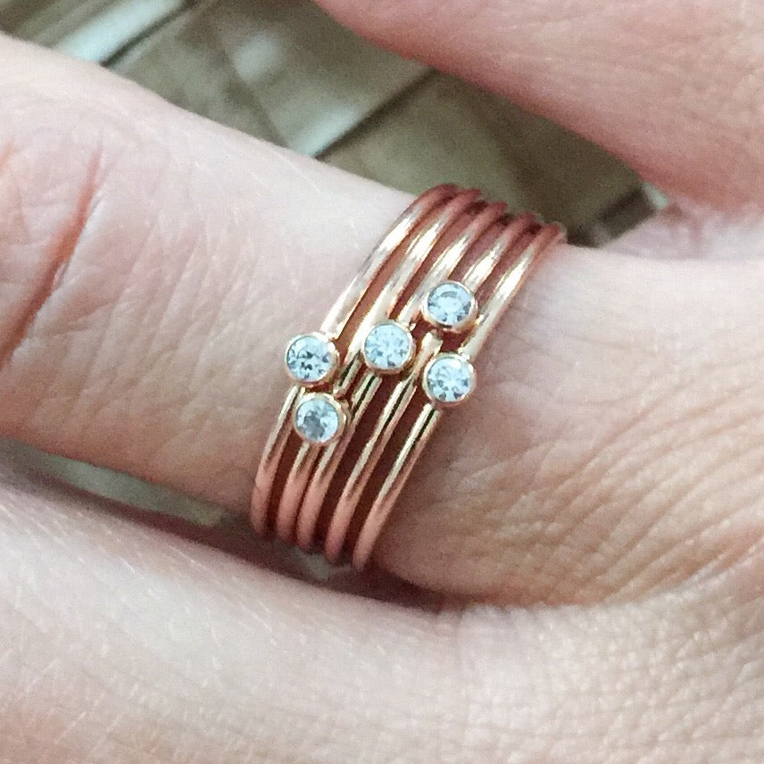 Carter Clear Ring - BelleStyle