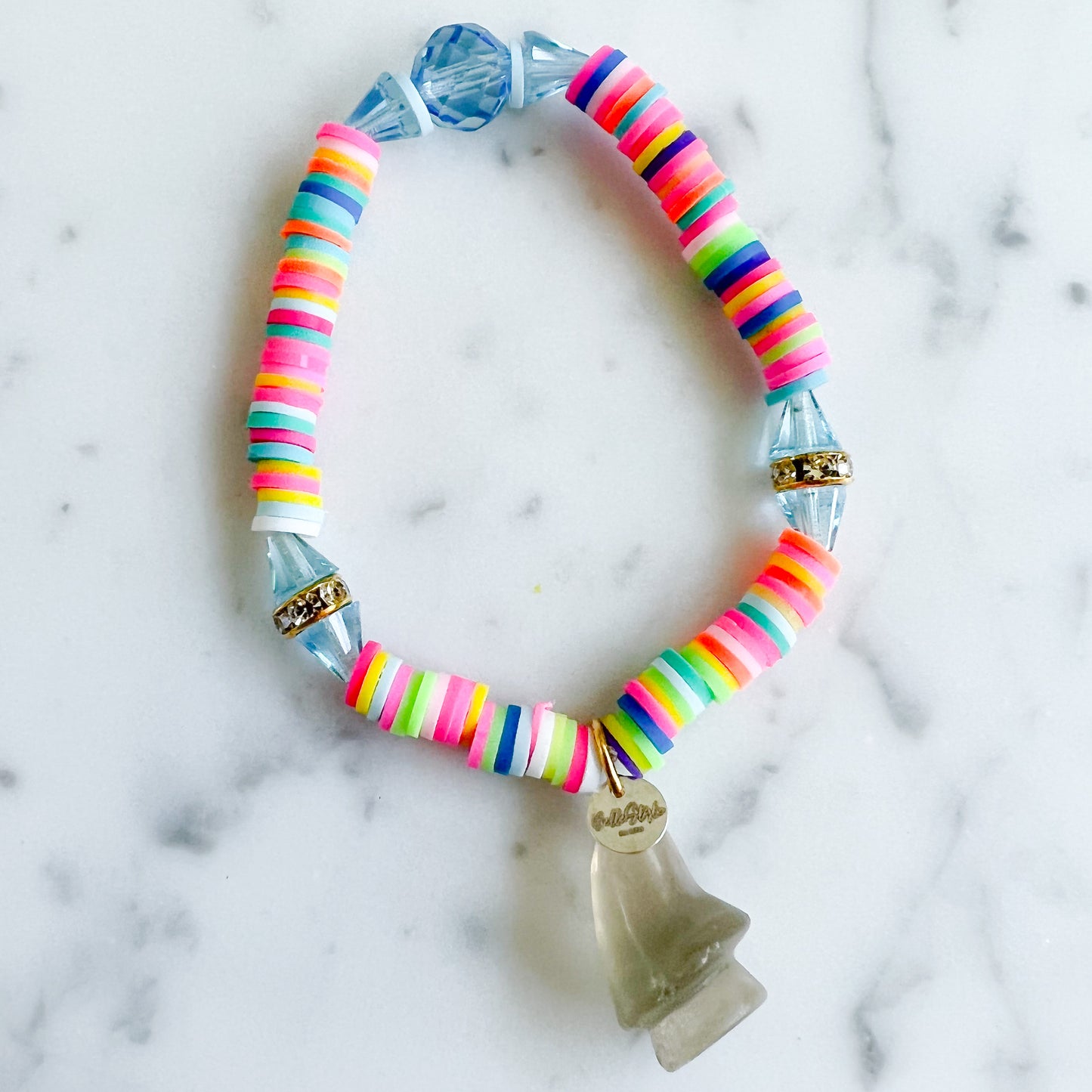 Color Stripe Vintage Shroom Bracelet - BelleStyle
