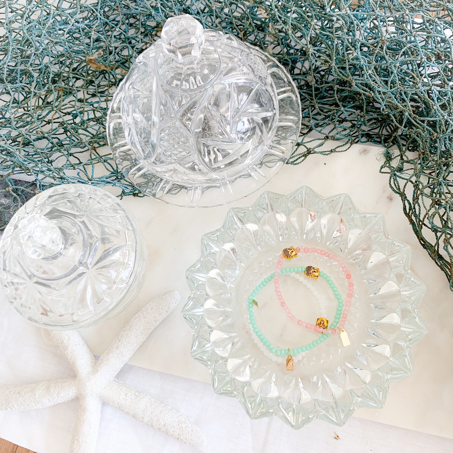 Sunflower Crystal Dish - BelleStyle
