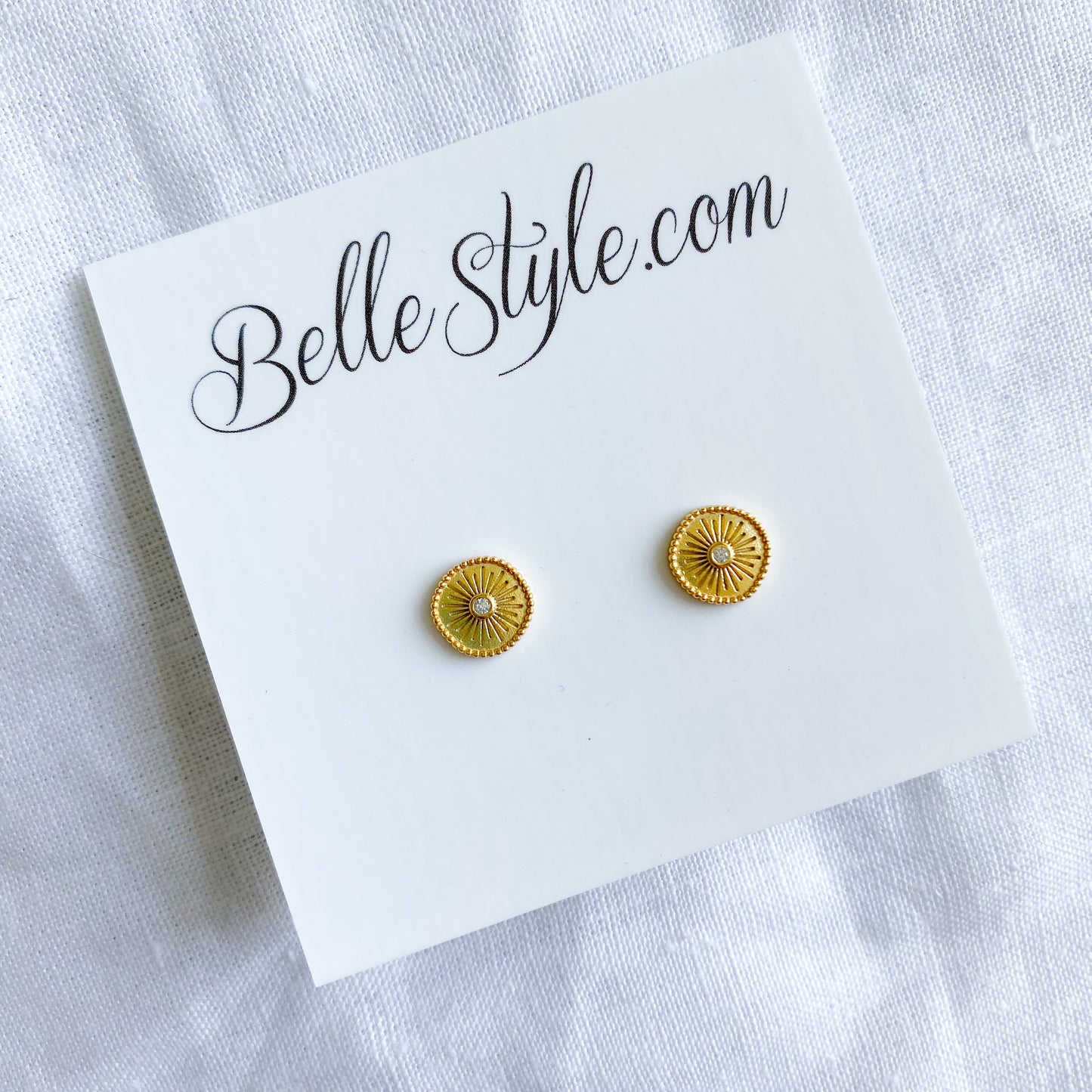 Sun Earrings - BelleStyle