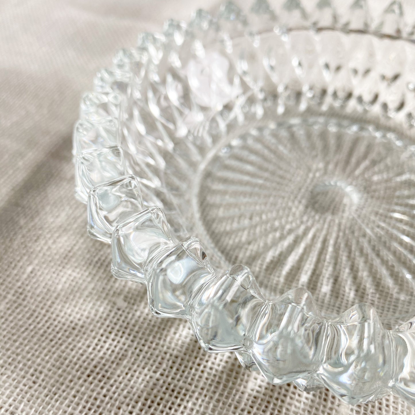 Shine Sustainable Crystal Dish - Bellestyle vintage candle holder