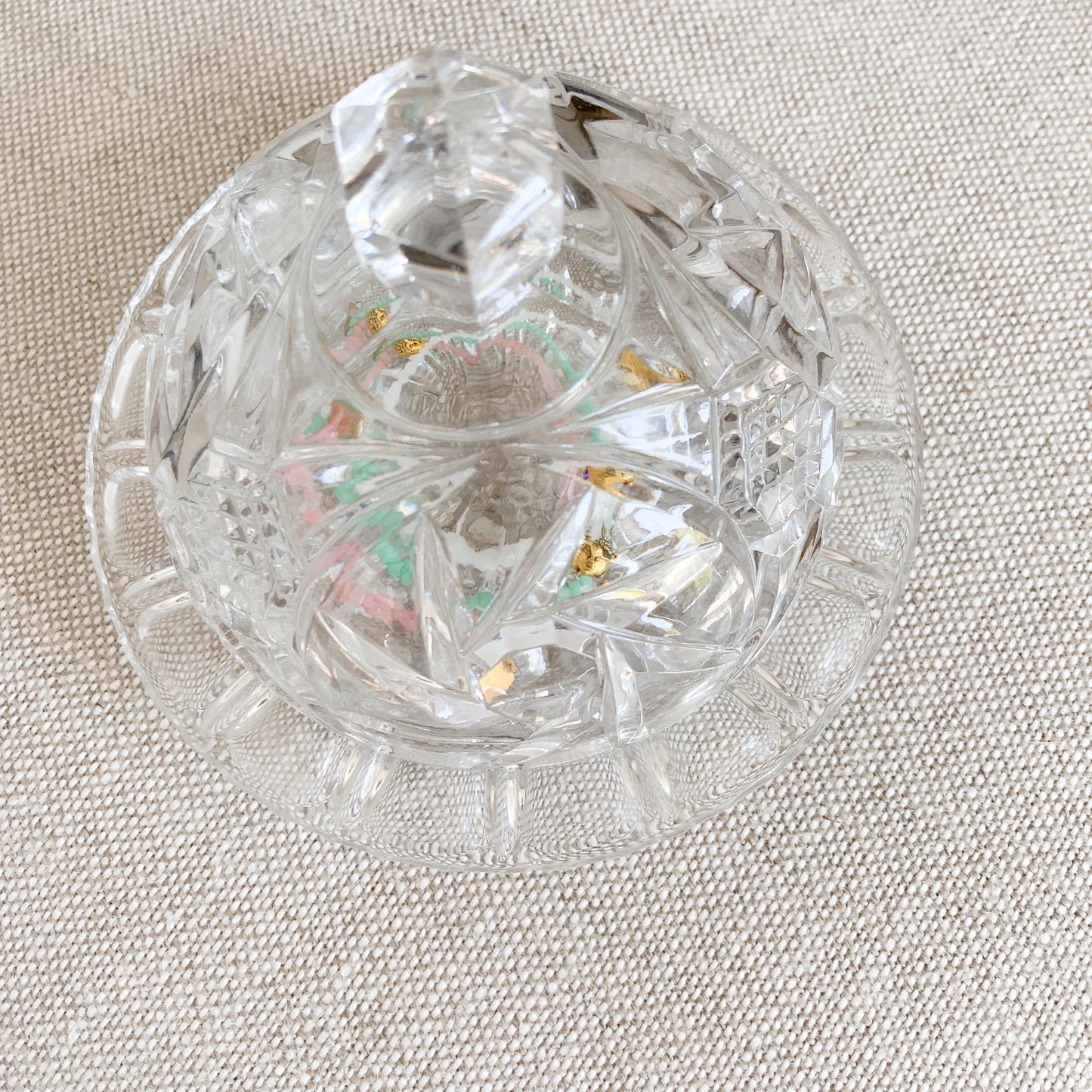 Palm Crystal Dish - BelleStyle