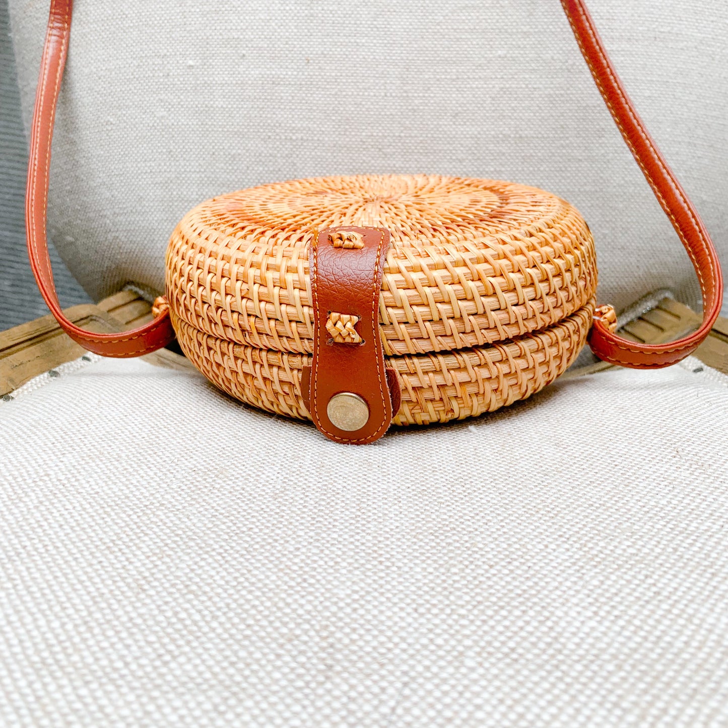 Bali Bag in Round - BelleStyle