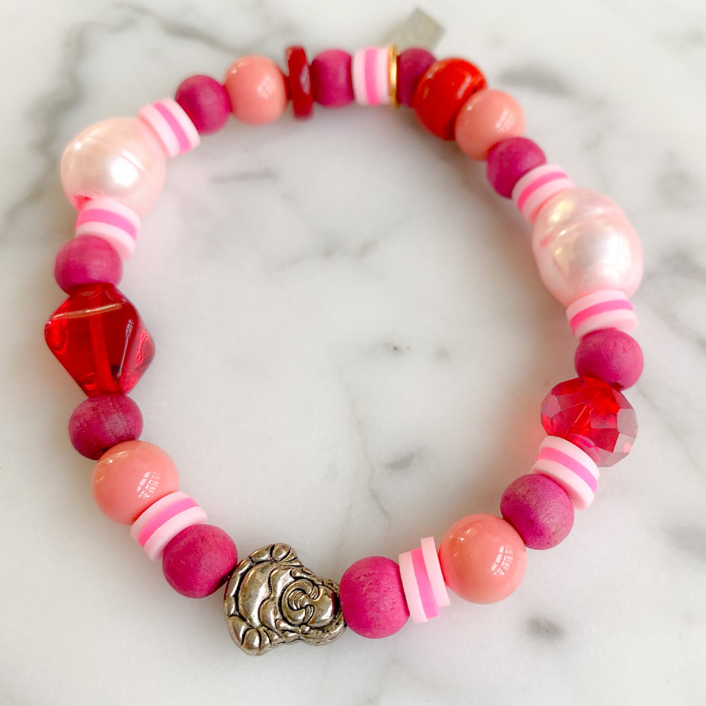 Buddha Pink Bracelet - BelleStyle
