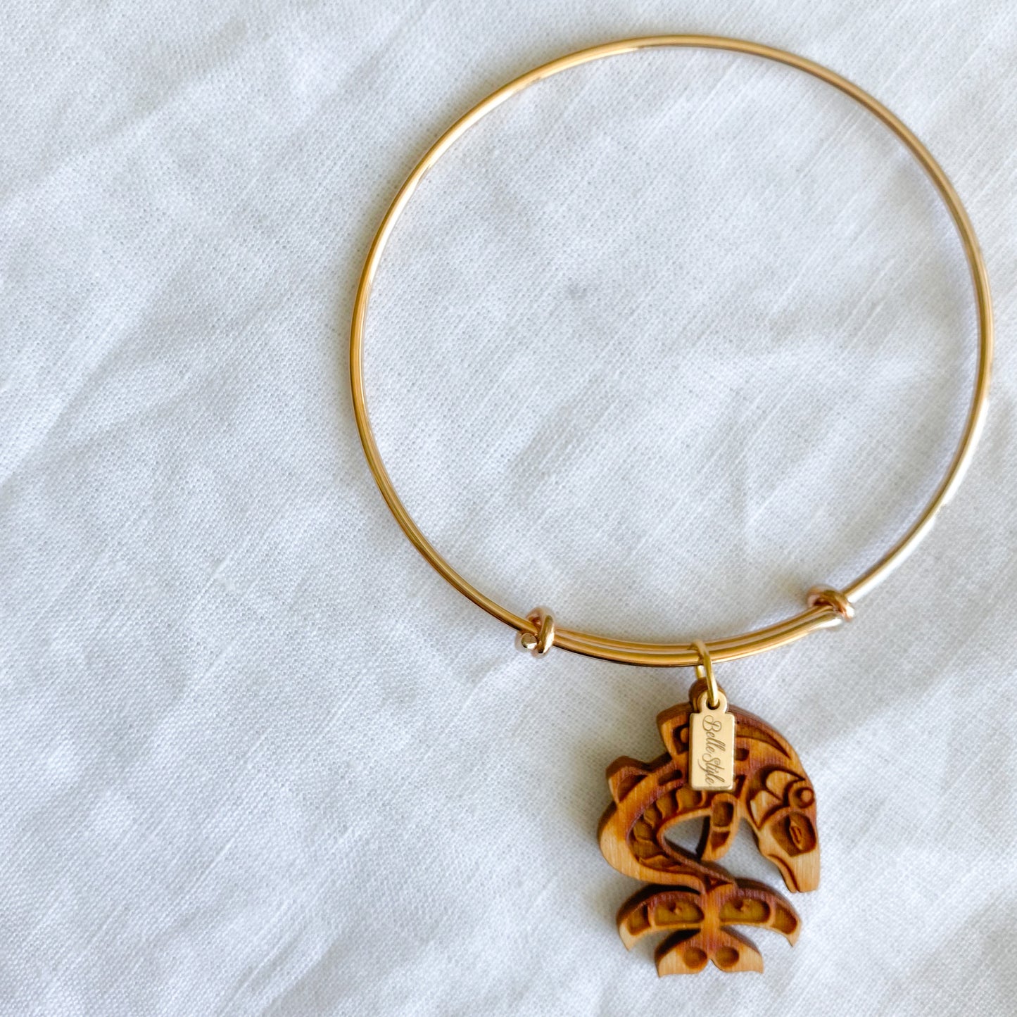 Sustainable Lucky Fish Charm Bracelet