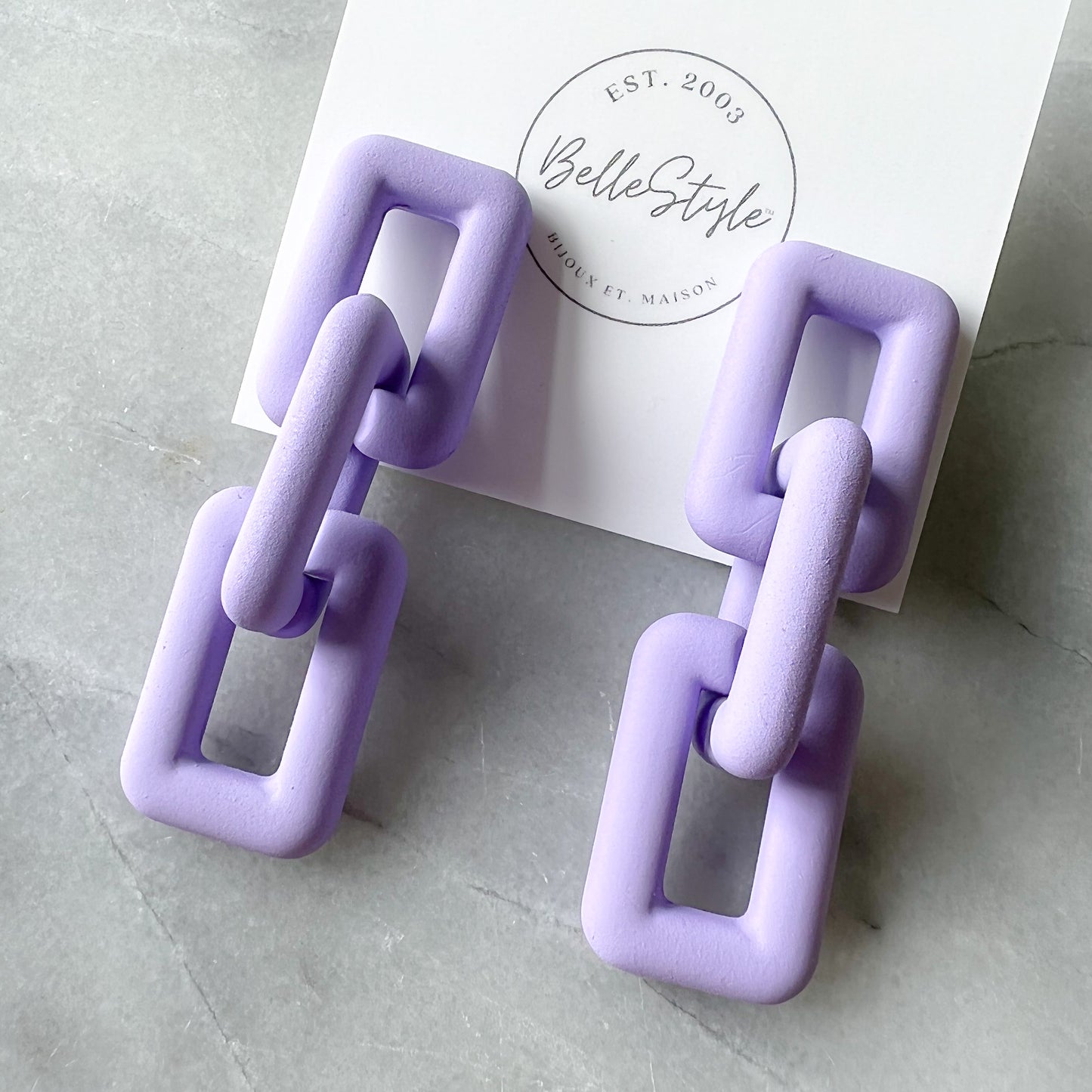 Summer Earrings - BelleStyle purple