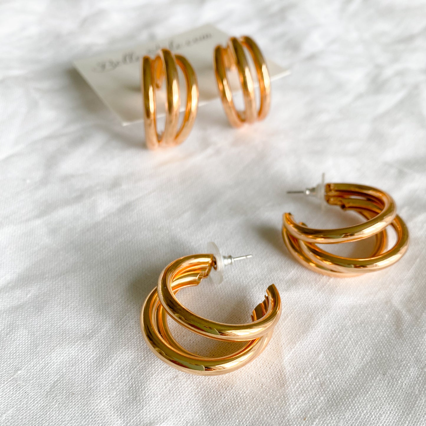 Hadley Hoop Earrings - BelleStyle