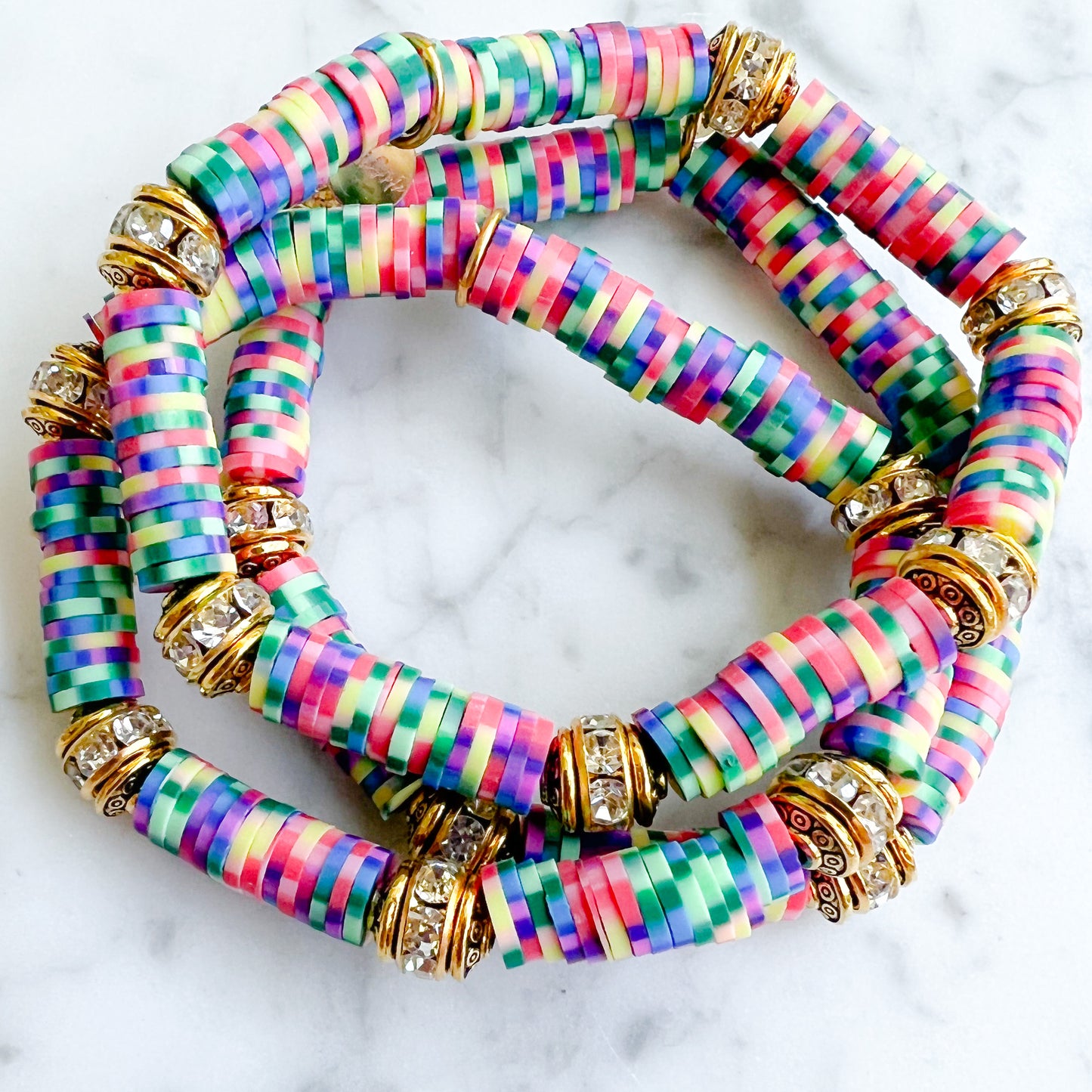 Rainbow Tech Friendship Bracelet - BelleStyle