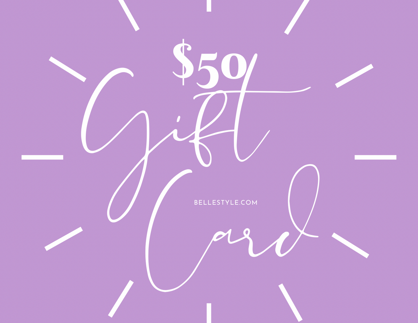 BelleStyle Gift Cards