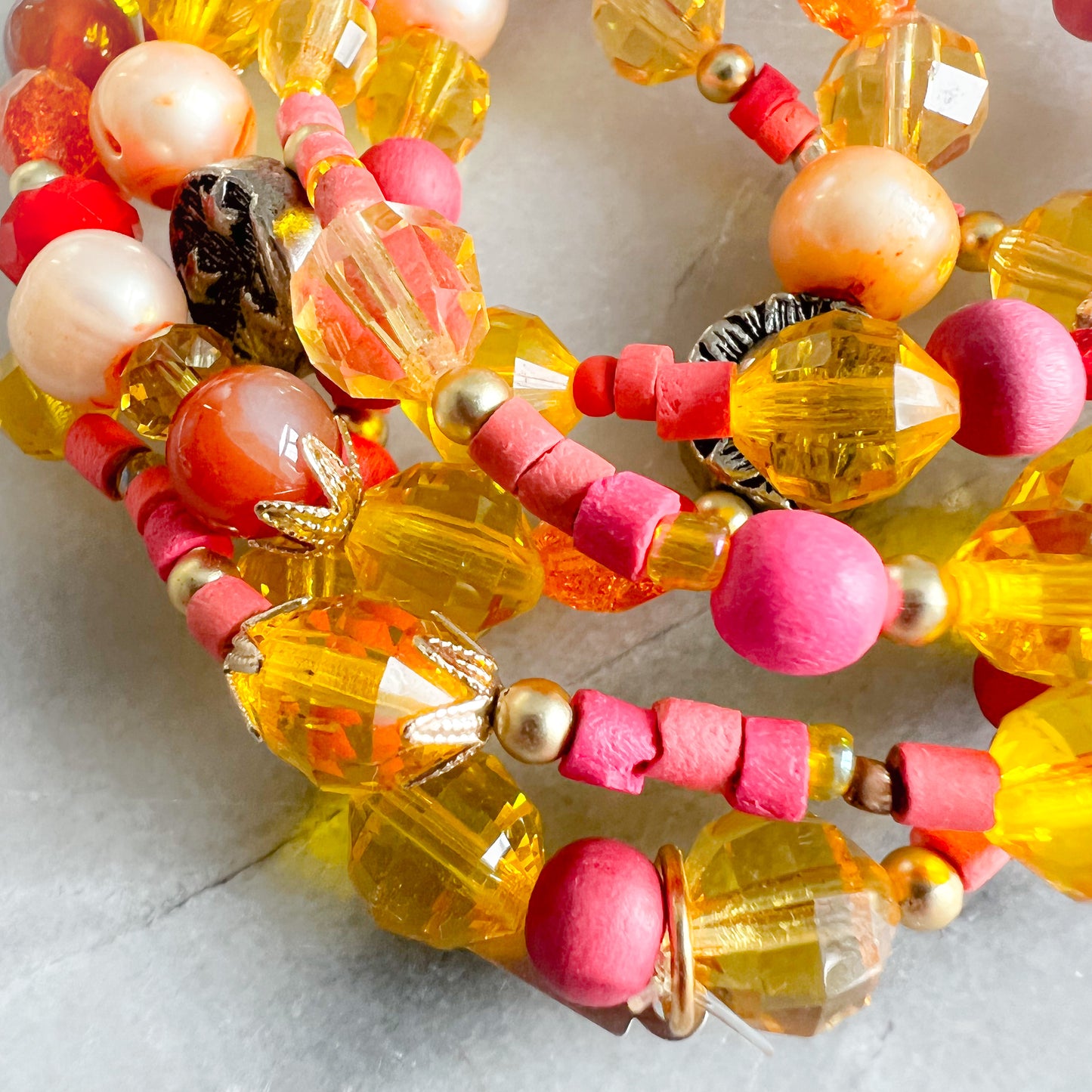 Pink Skull Bracelet - BelleStyle