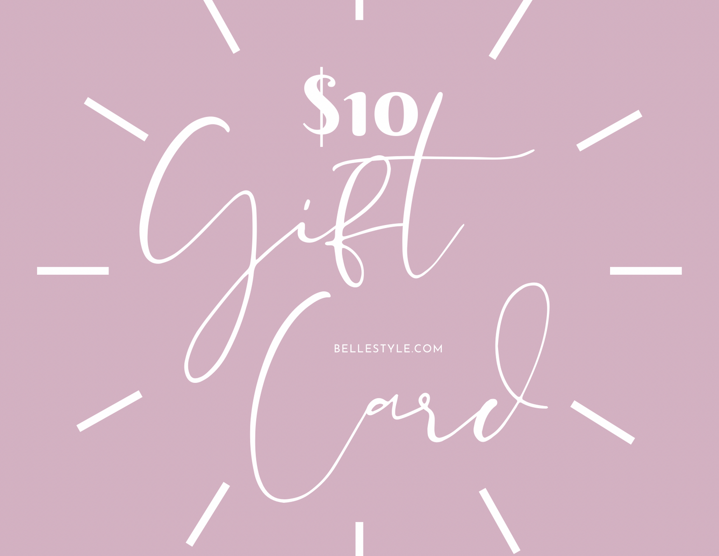 BelleStyle Gift Cards