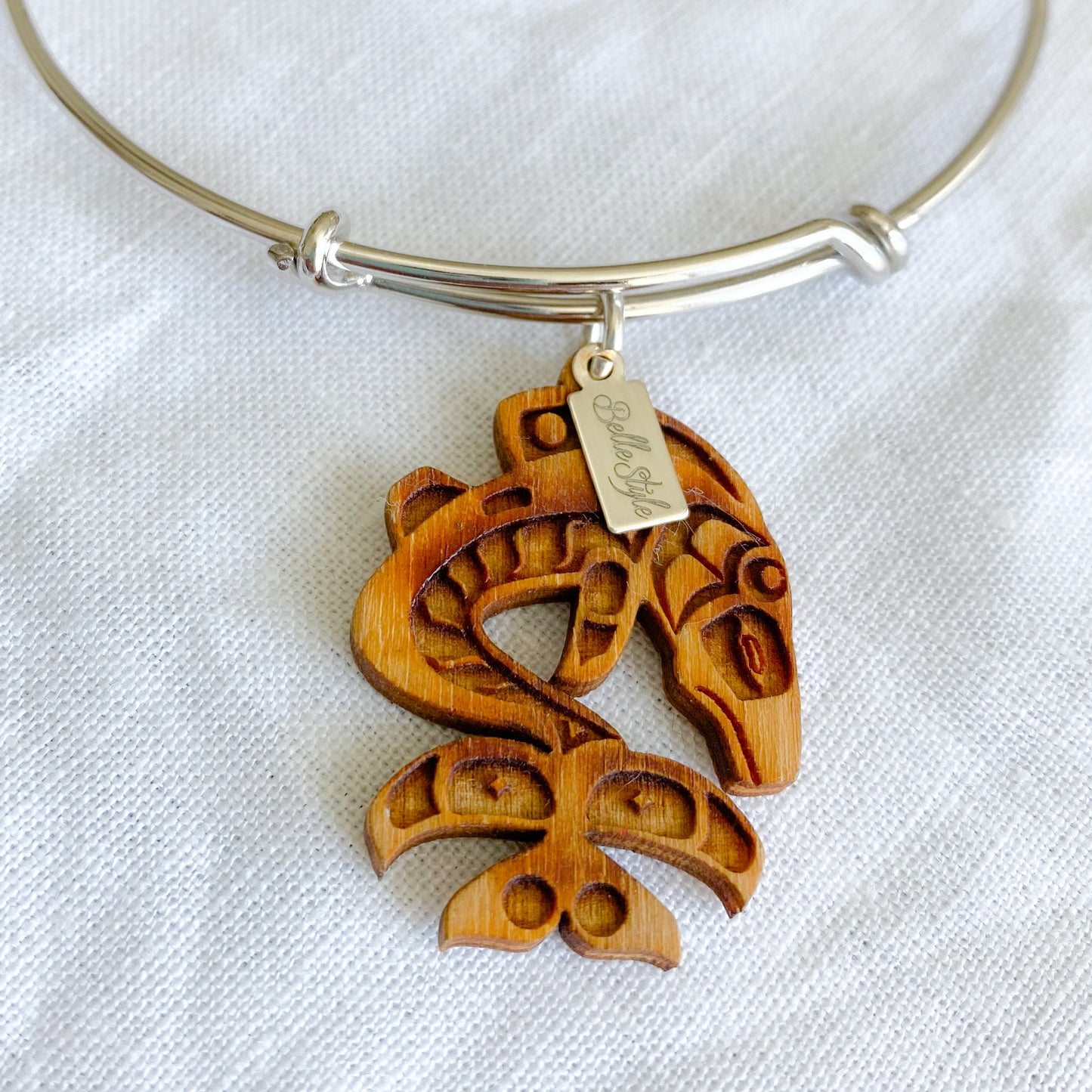 Sustainable Lucky Fish Charm Bracelet - BelleStyle