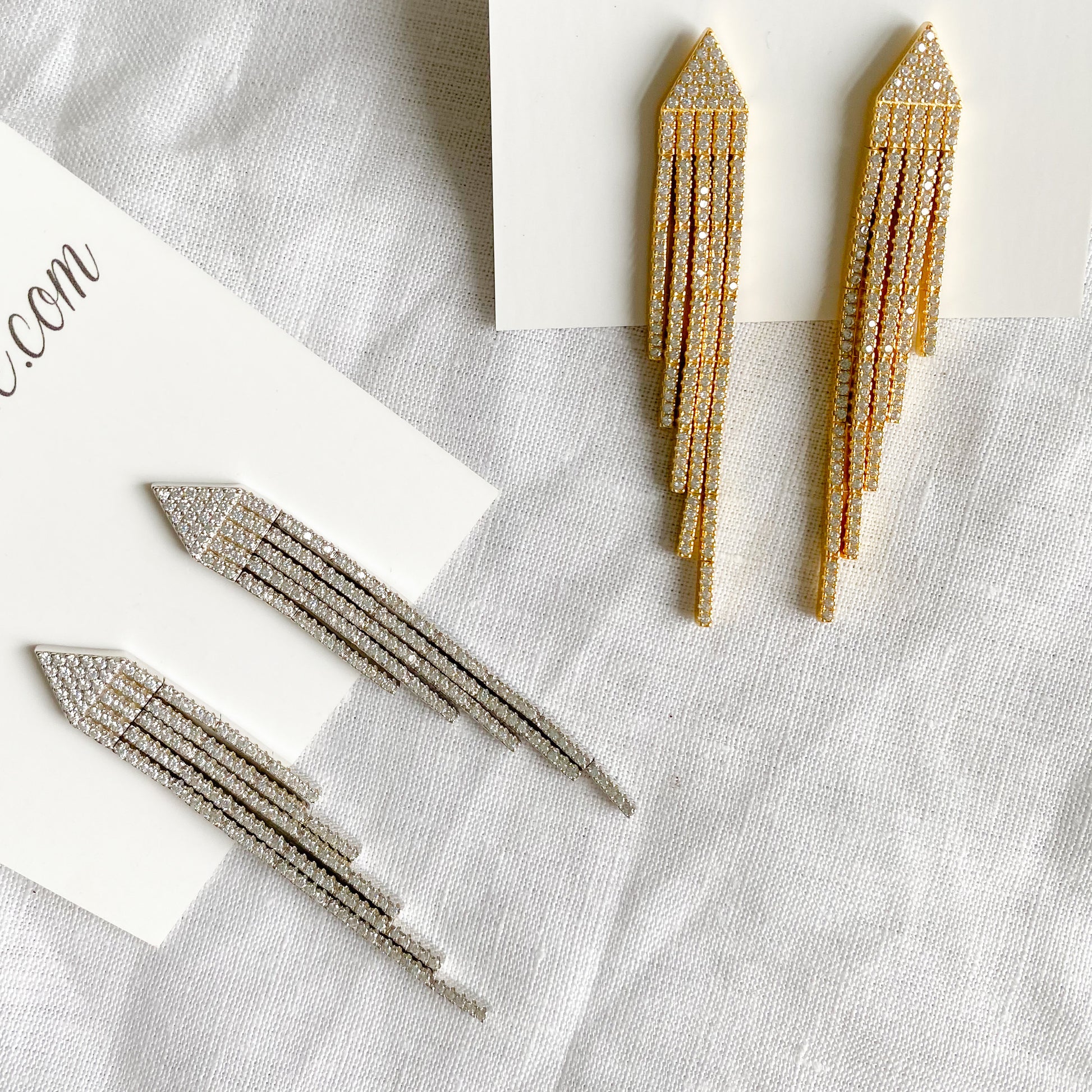 Monroe Crystal Earrings - BelleStyle