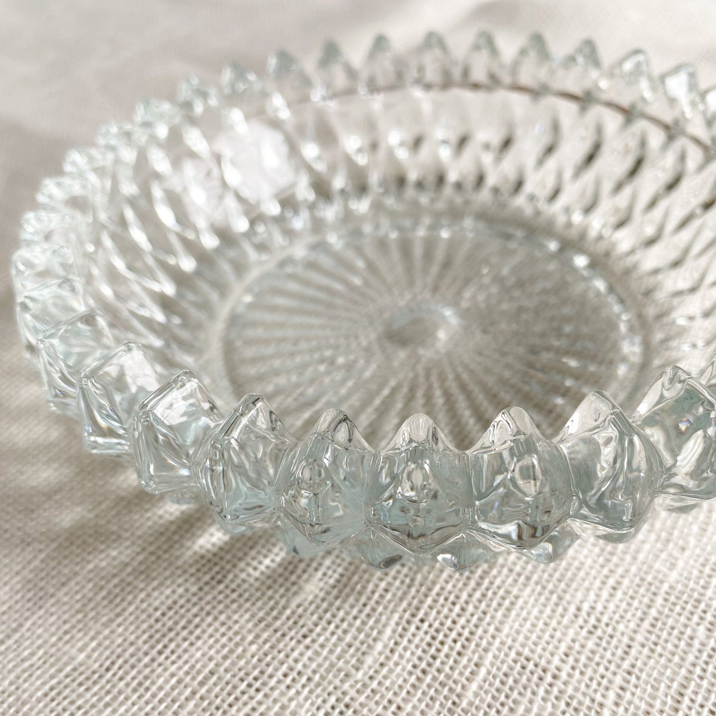 Shine Sustainable Crystal Dish - Bellestyle vintage candle holder
