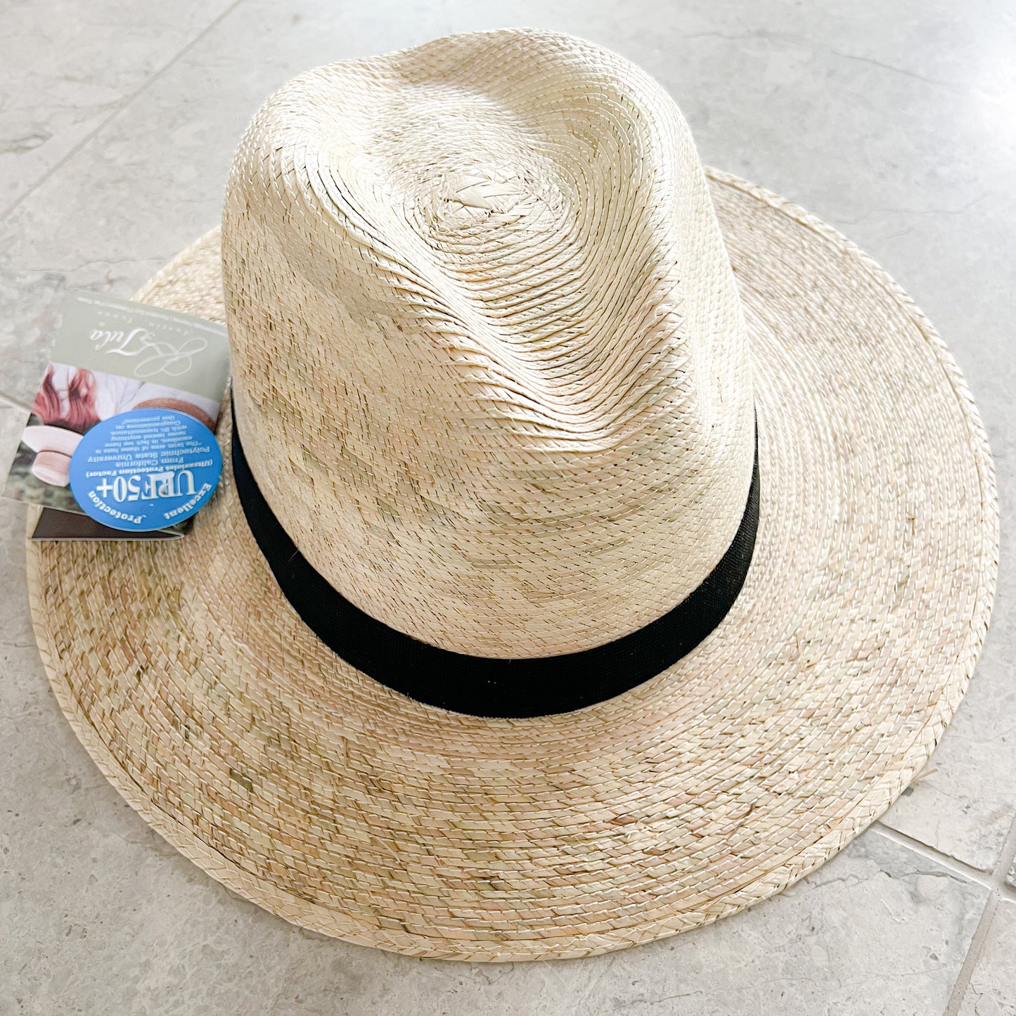 Tula Explorer Black Light Fine Palm Hat