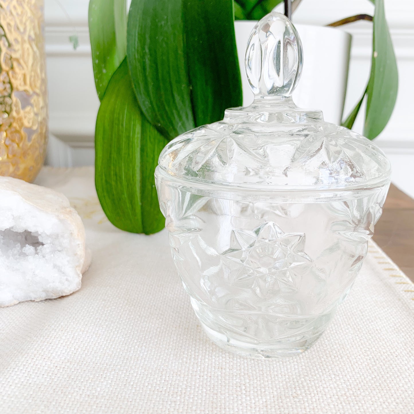 Firework Crystal Dish - BelleStyle