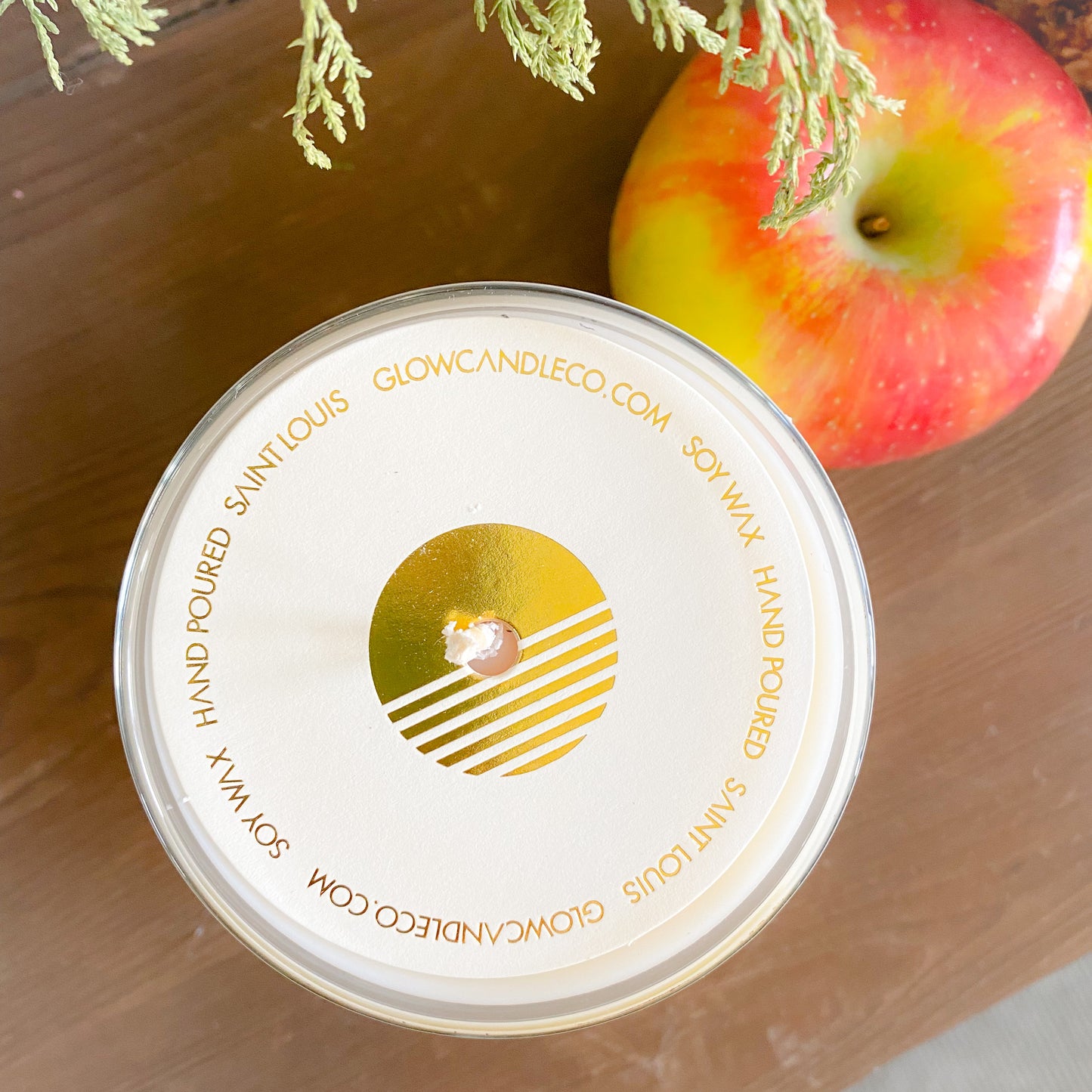 GLOW Autumn Apple Candle