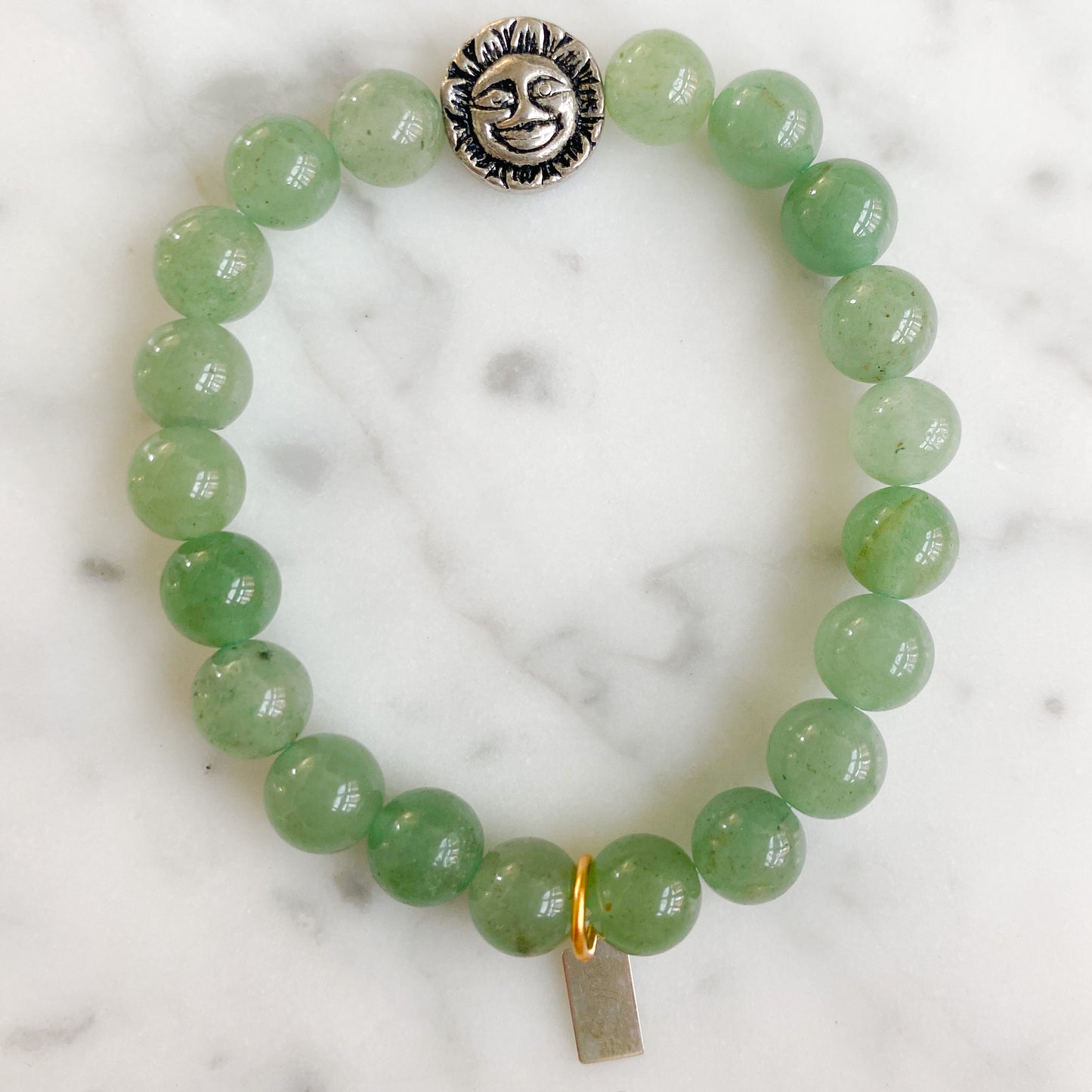 Sun Moon Jade Bracelet - BelleStyle