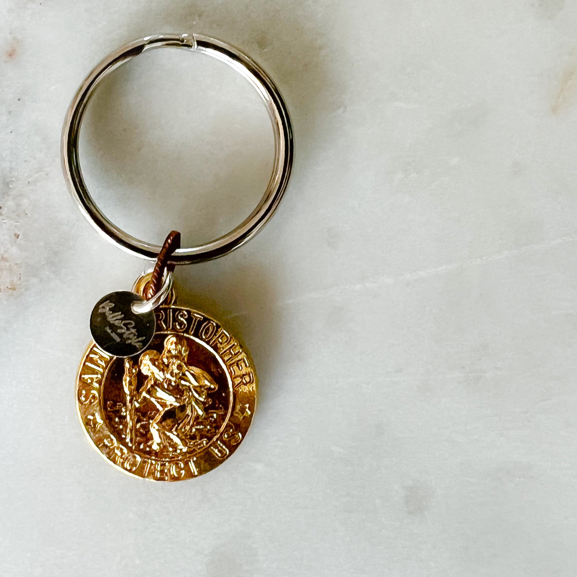 St. Christopher Keychain - BelleStyle