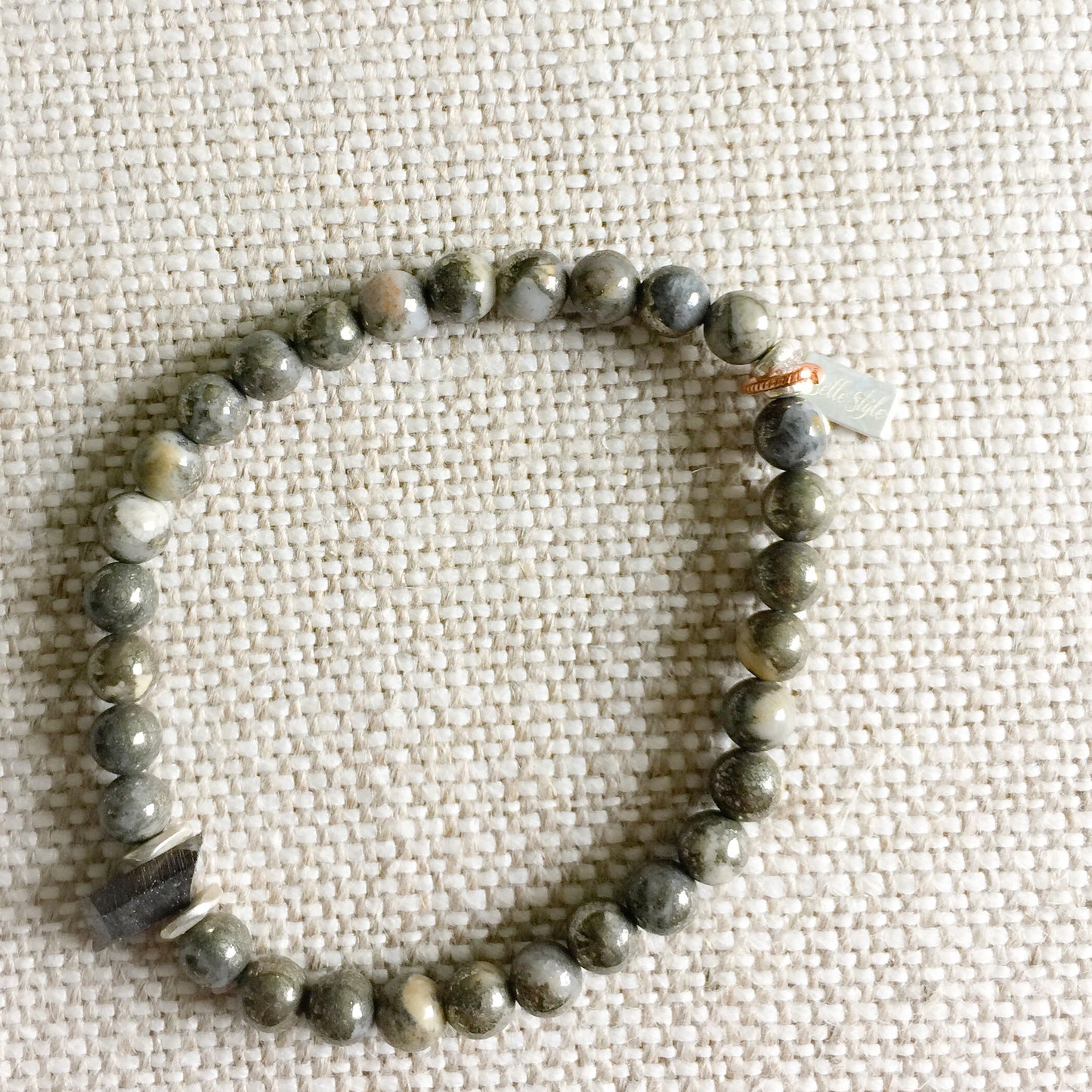 Del Rey Bracelet in Titanium - BelleStyle