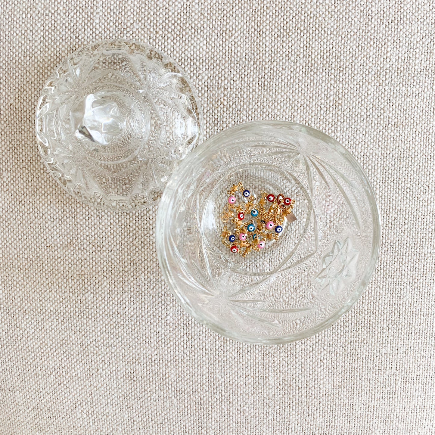 Firework Crystal Dish - BelleStyle