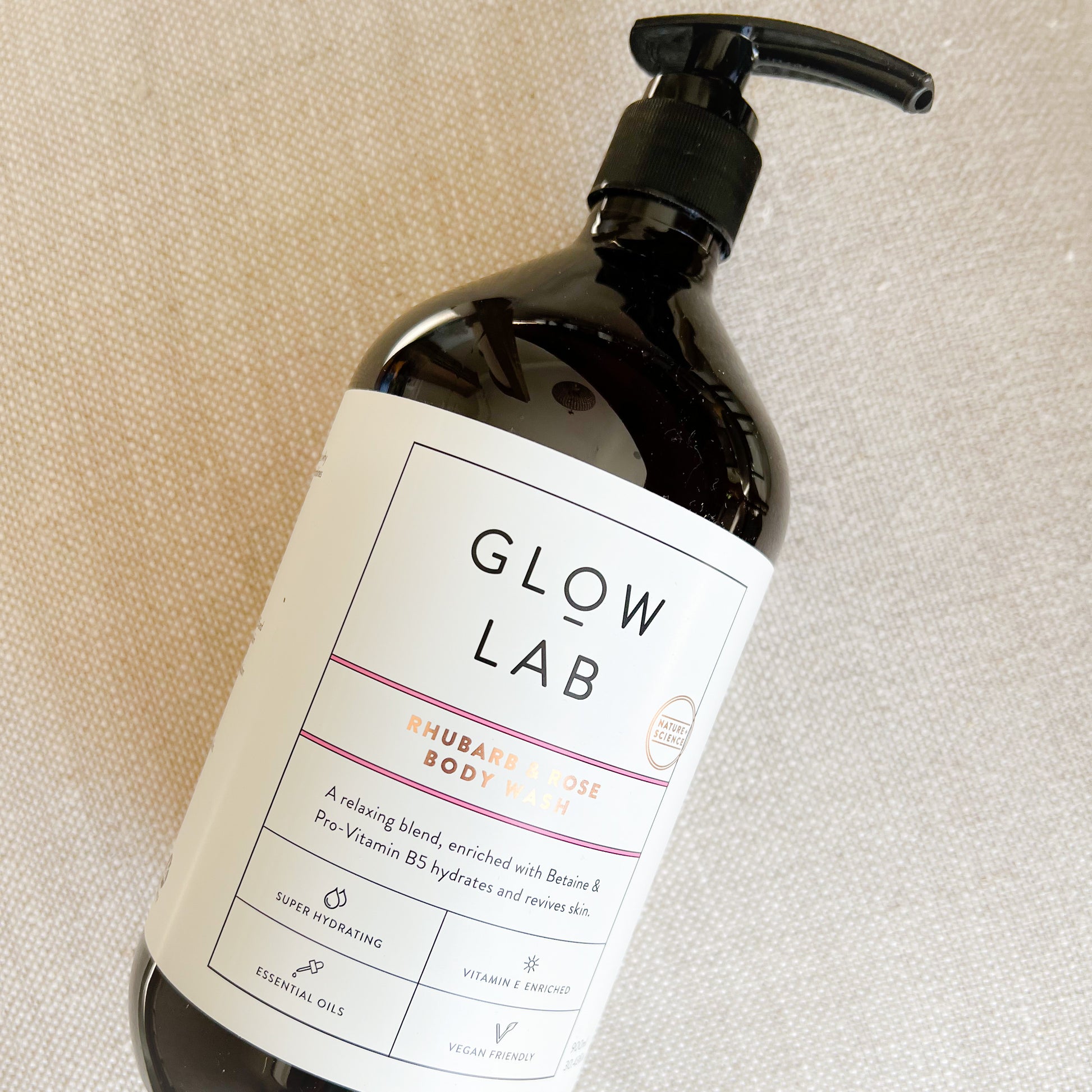 Glow Lab Vegan Friendly Body Wash New Zealand