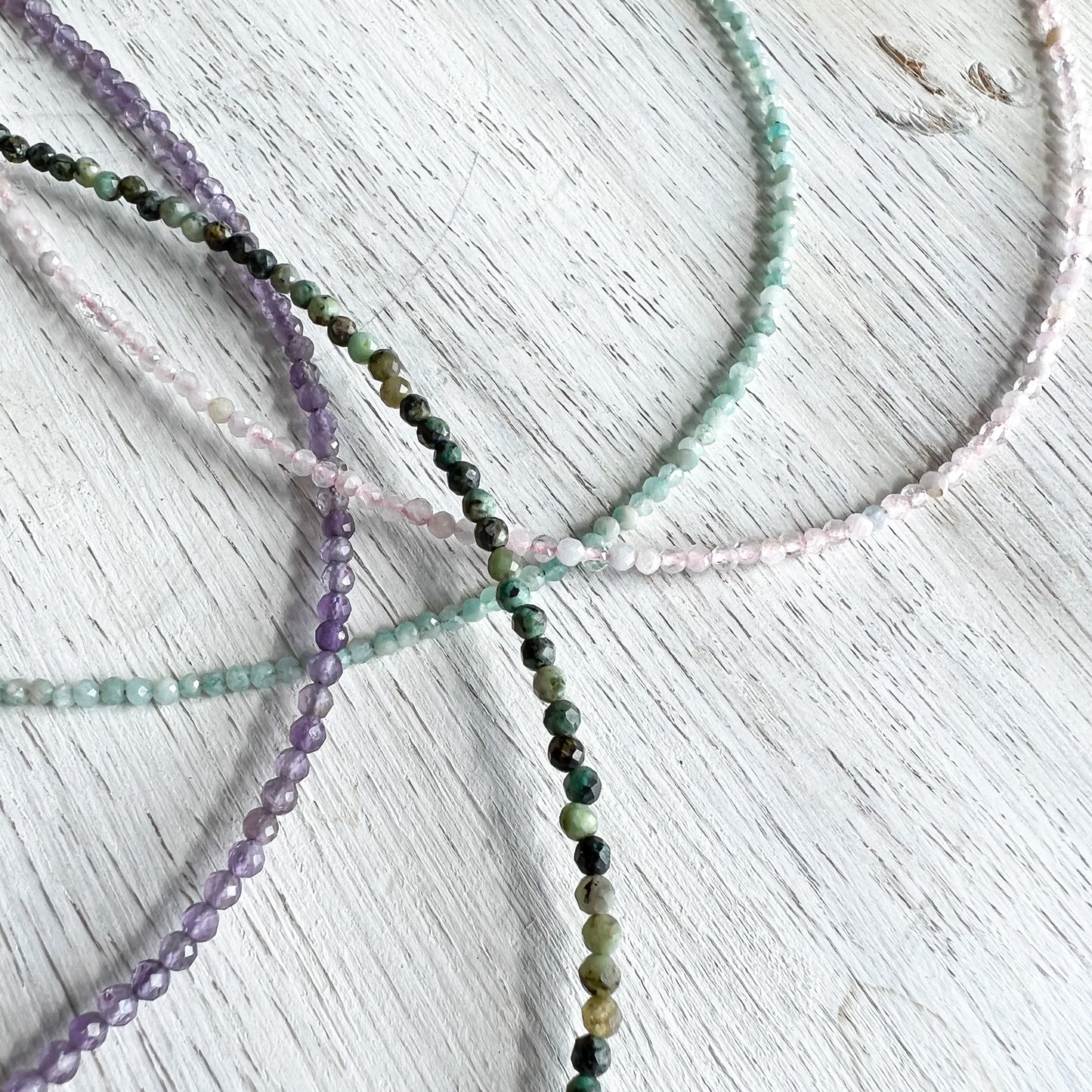 Calm Choker Semi-precious Stone Necklace - BelleStyle