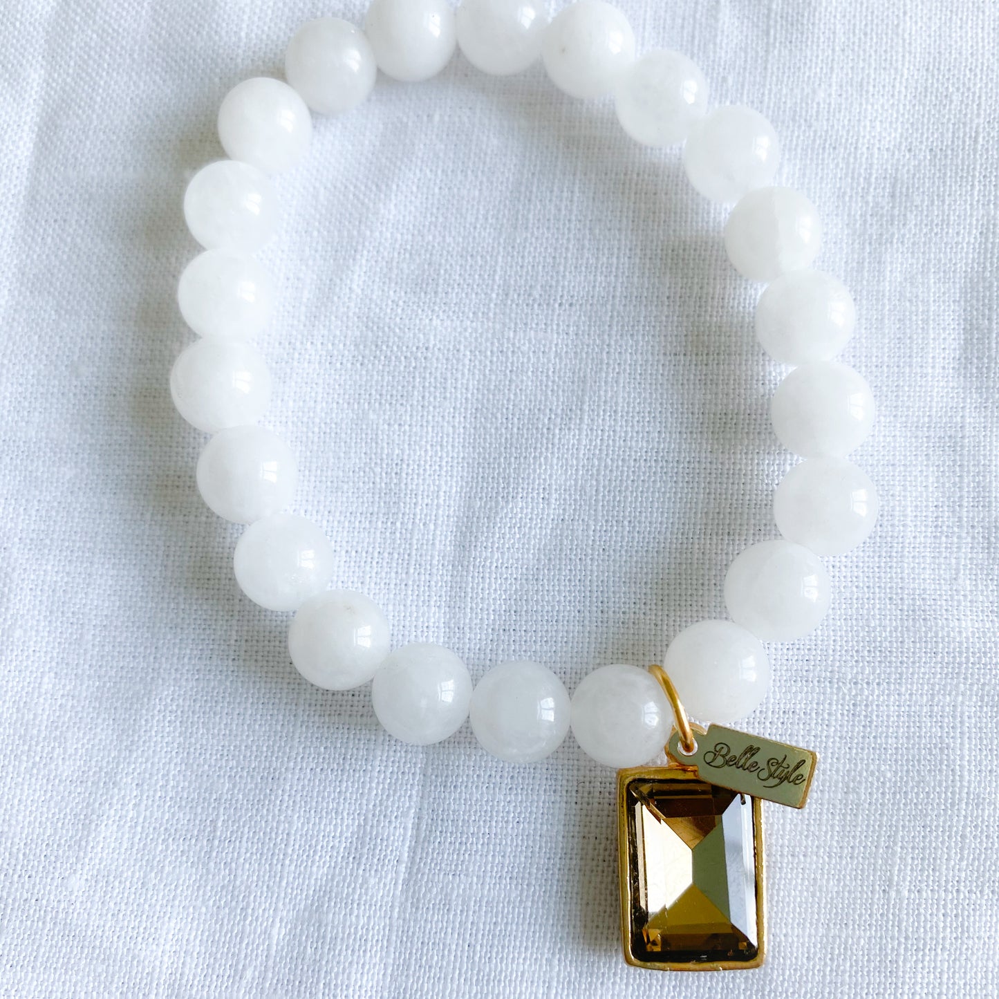 Crystal Quartz Topaz Bracelet - BelleStyle