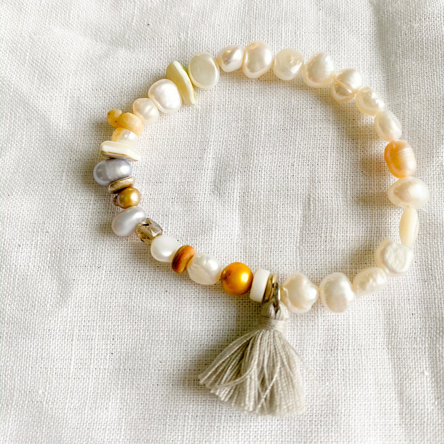 Wallace Freshwater Pearl Bracelet - BelleStyle