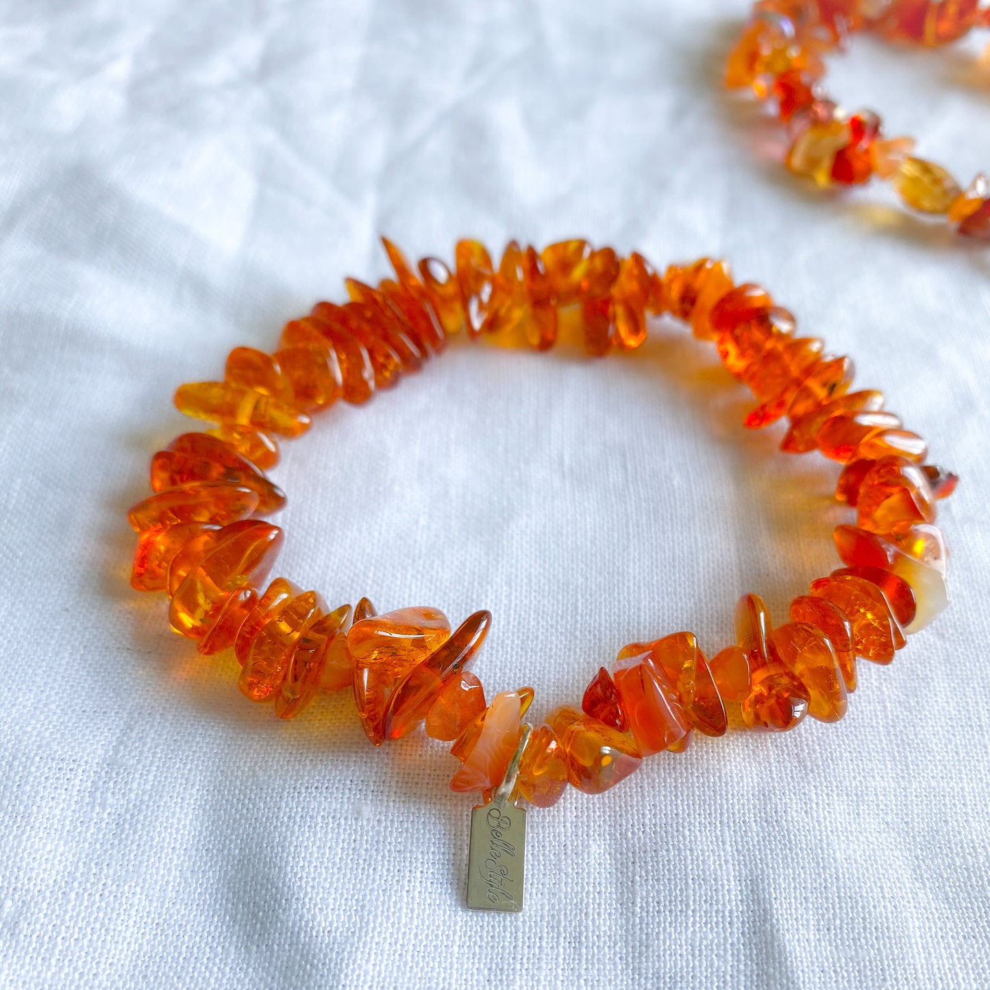 Amber Nugget Unisex Bracelet - BelleStyle